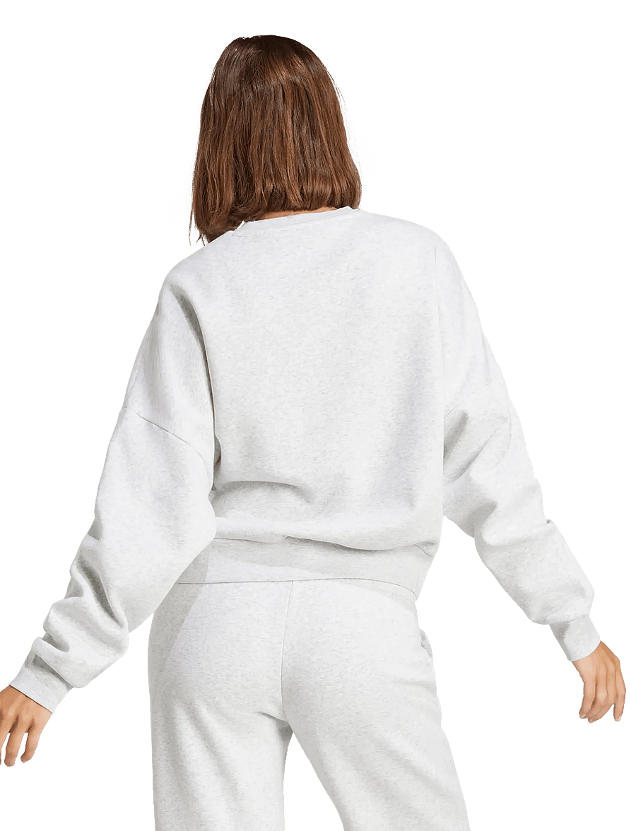 adidas Sportswear - W SL FC SWT - sweatshirts - lgreyh/white - 5