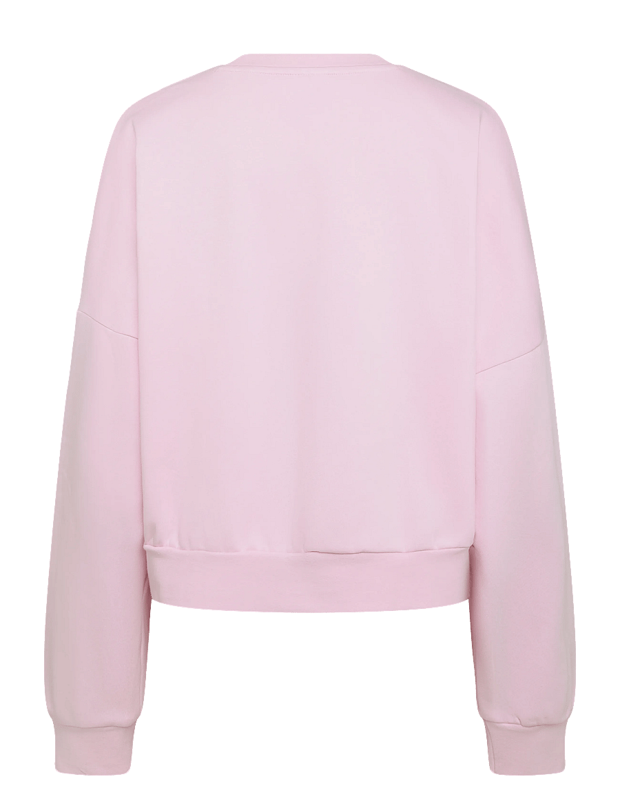 adidas Sportswear - W SL FC SWT - sweatshirts - clpink/white - 2