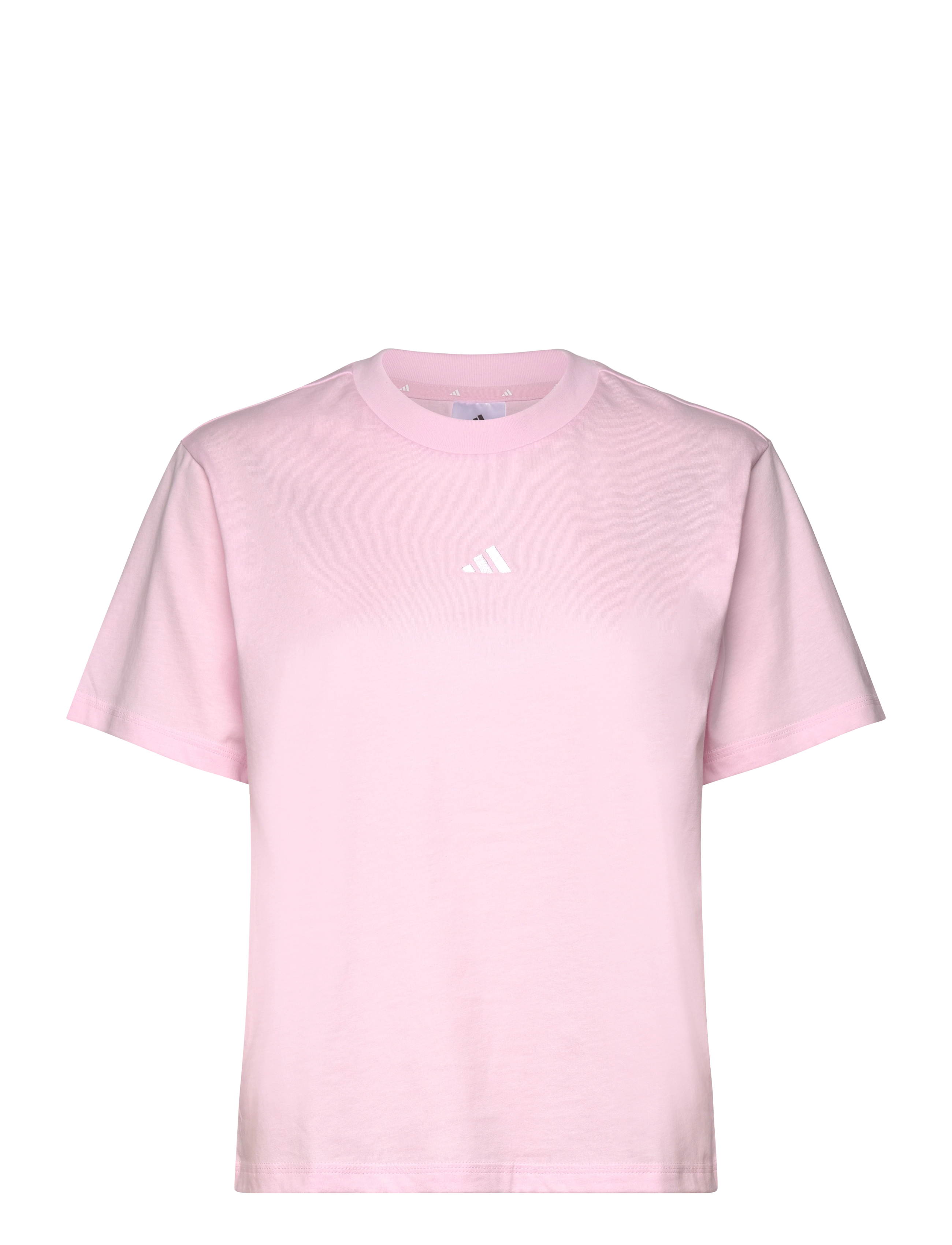 adidas Sportswear - W SL SJ T - t-shirts - clpink/white - 1