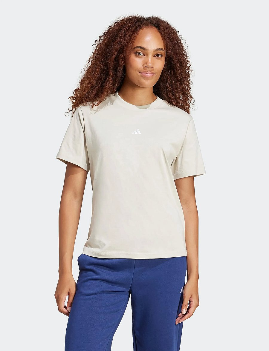 adidas Sportswear - W SL SJ T - t-shirts - wonalu/white - 0