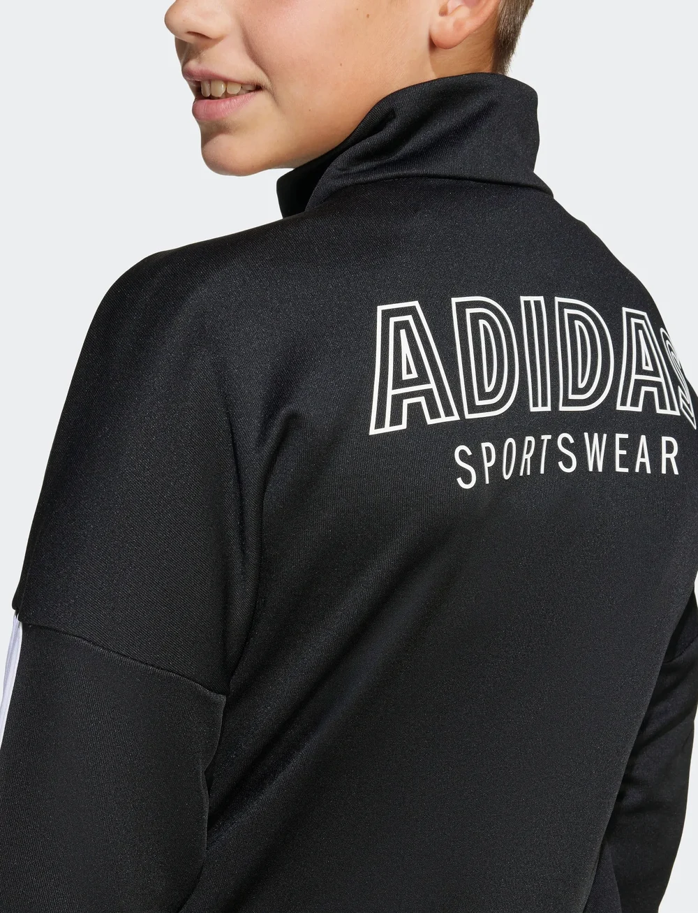 adidas Sportswear - J HOT TTOP - sweatshirts - black/white - 5