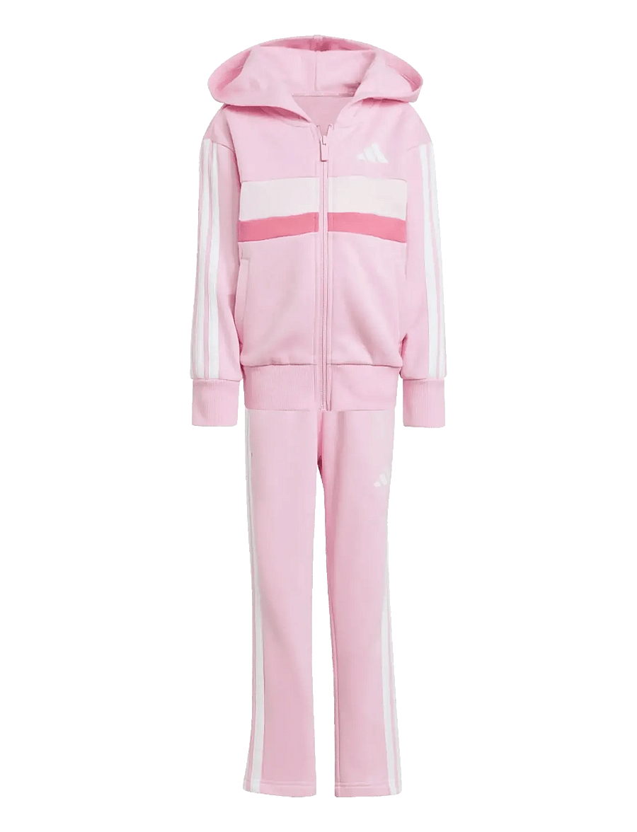 adidas Sportswear - LK 3S TIB FL TS - joggingsæt & matchende sæt - trupnk/white/clpink - 1