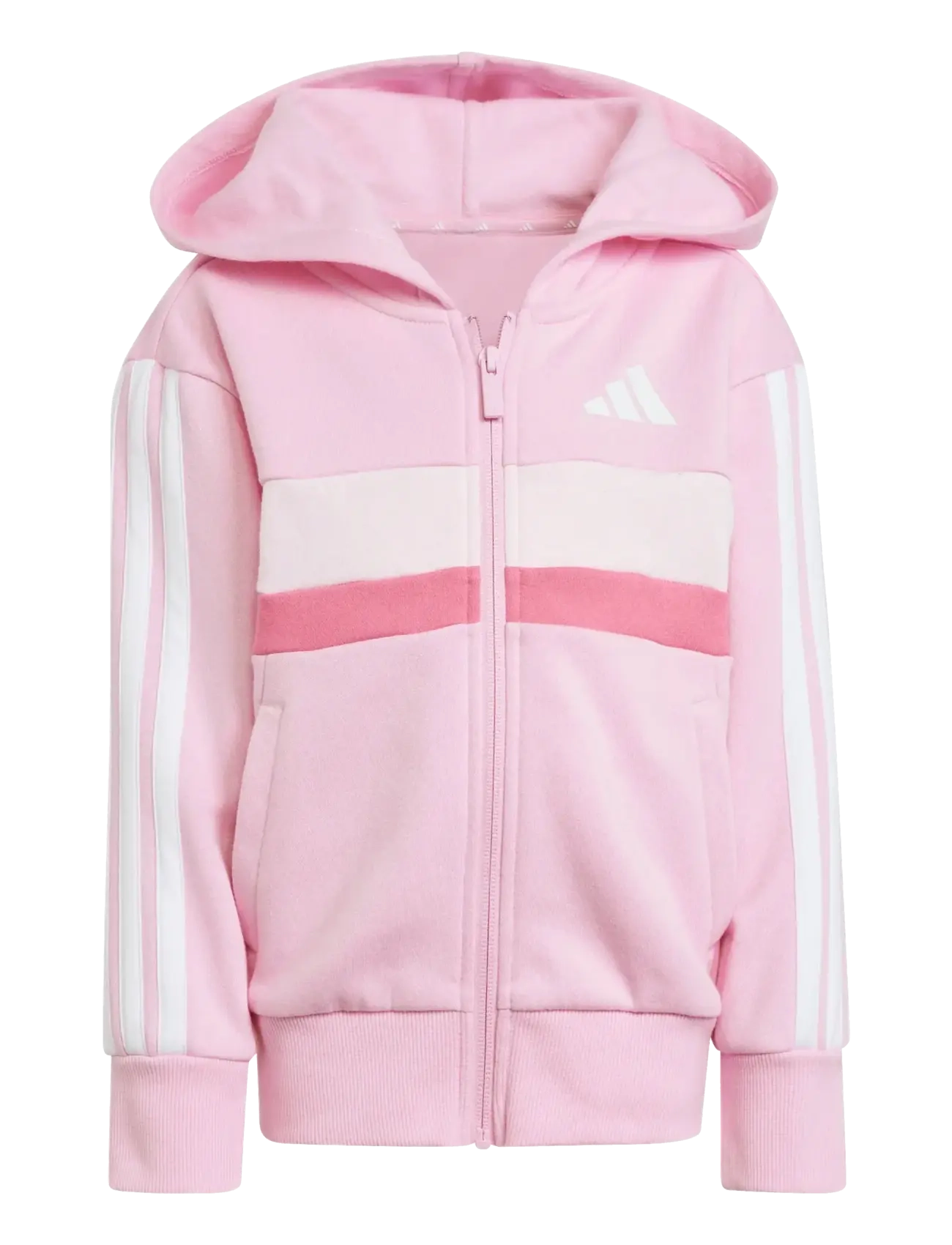 adidas Sportswear - LK 3S TIB FL TS - trainingsanzug - trupnk/white/clpink - 3