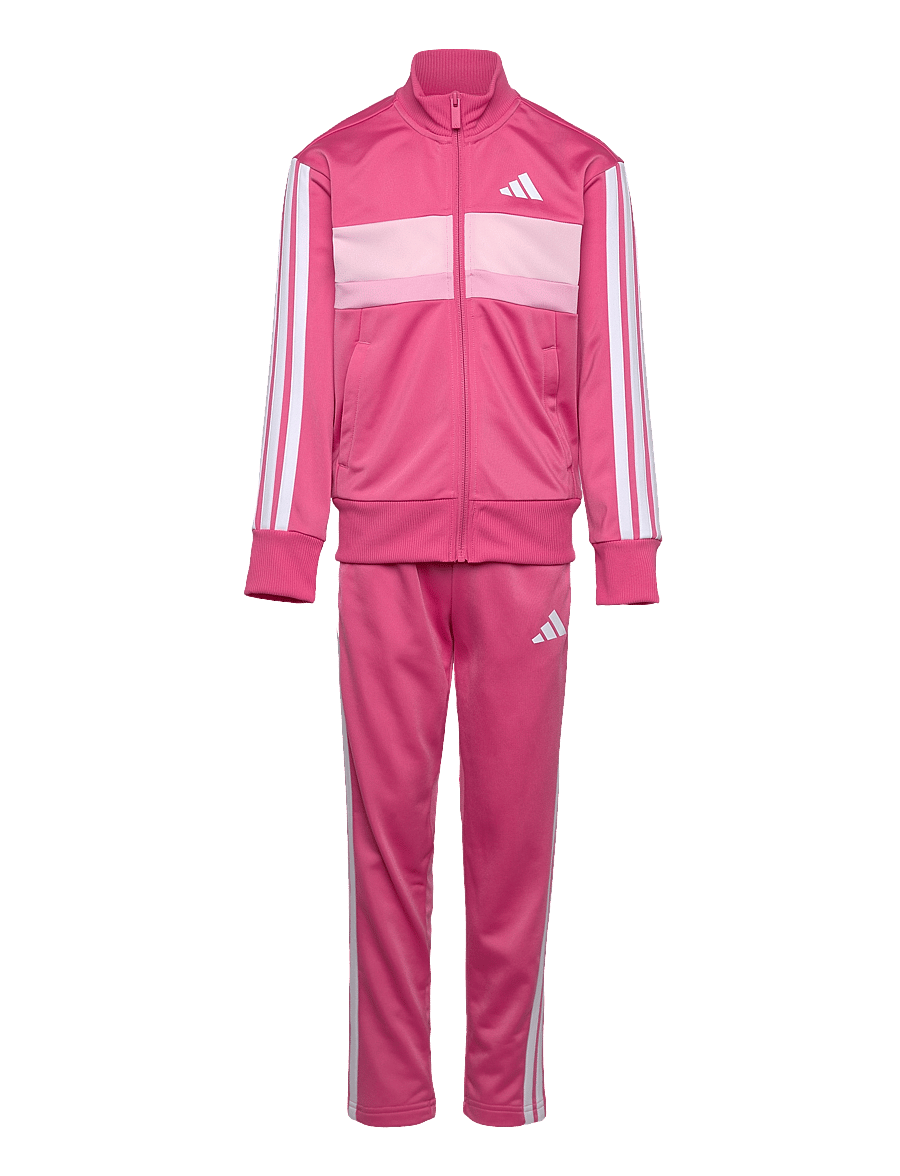 adidas Sportswear - LK 3S TIB TS - joggingsæt & matchende sæt - pnkfus/white/clpink - 1