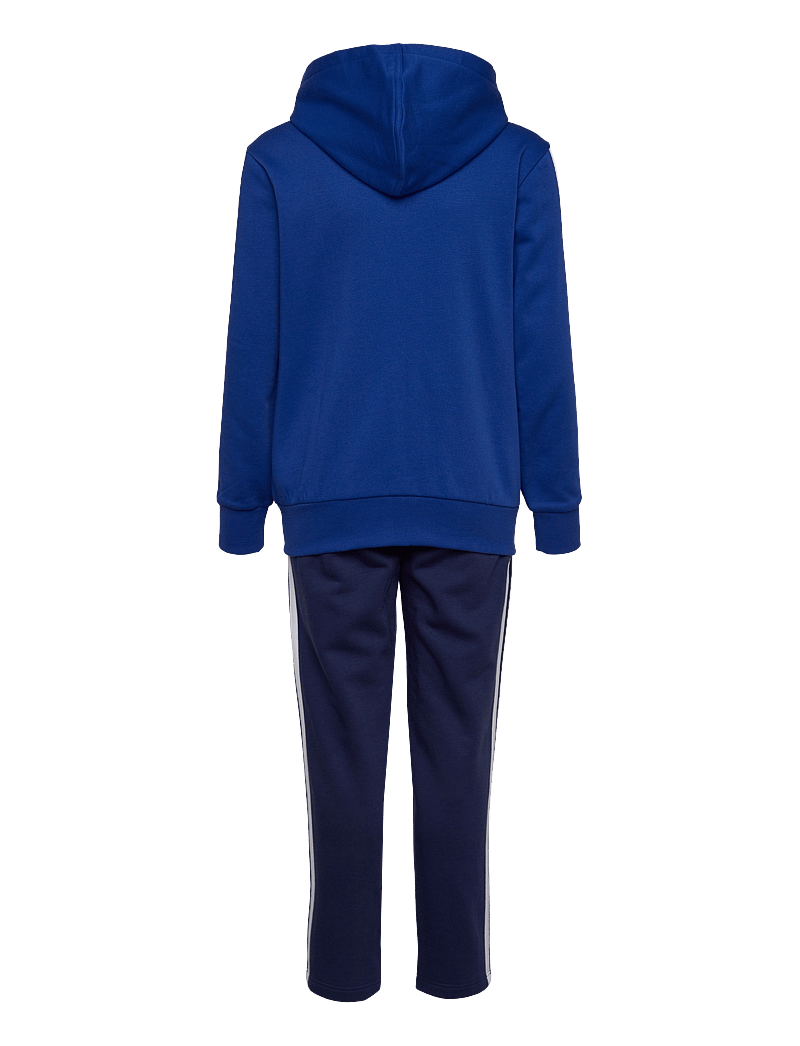 adidas Sportswear - J 3S TIB FL TS - komplekti ar t-kreklu ar garām piedurknēm - royblu/white/globlu - 2