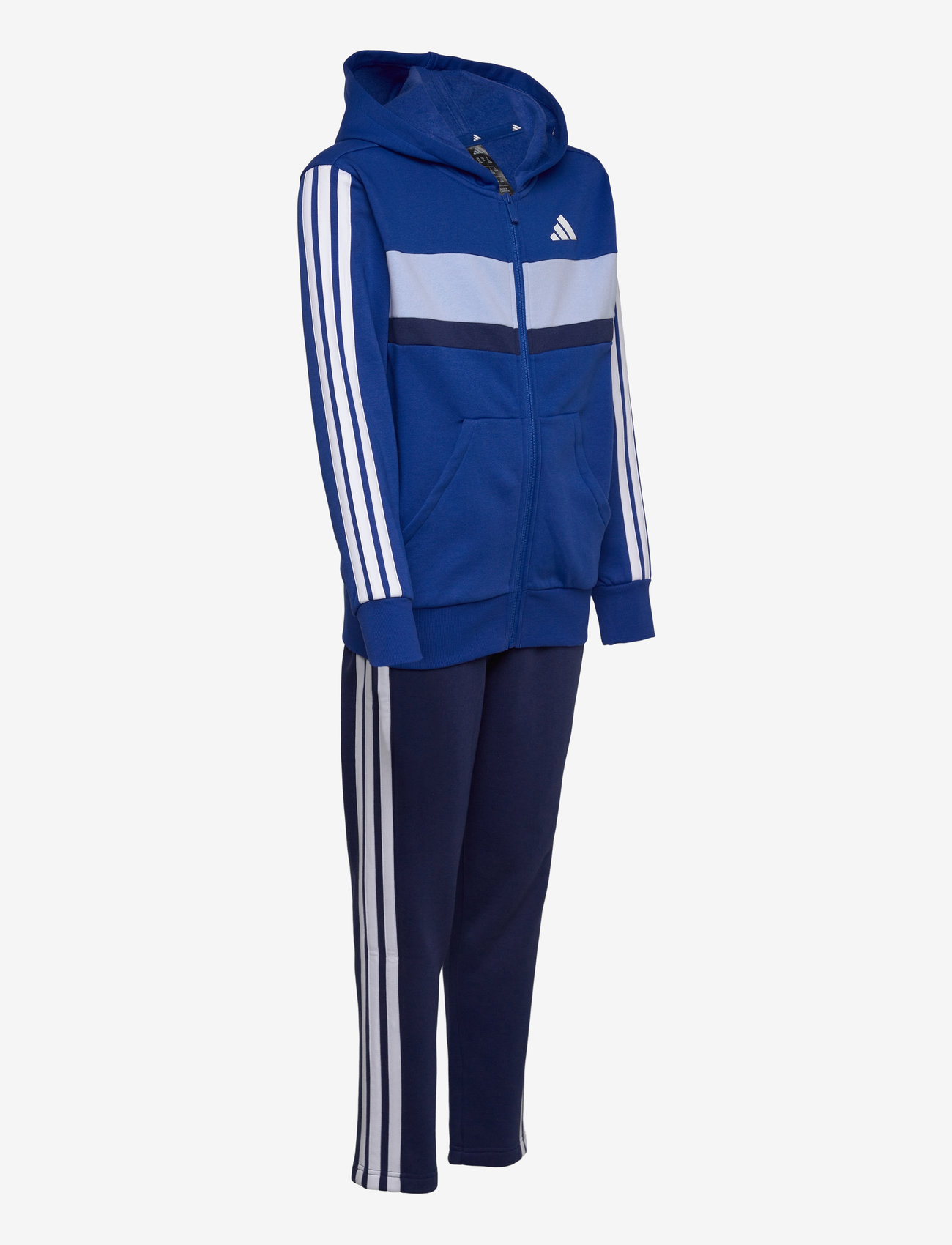 adidas Sportswear - J 3S TIB FL TS - treeningriided ja 2-osalised komplektid - royblu/white/globlu - 3