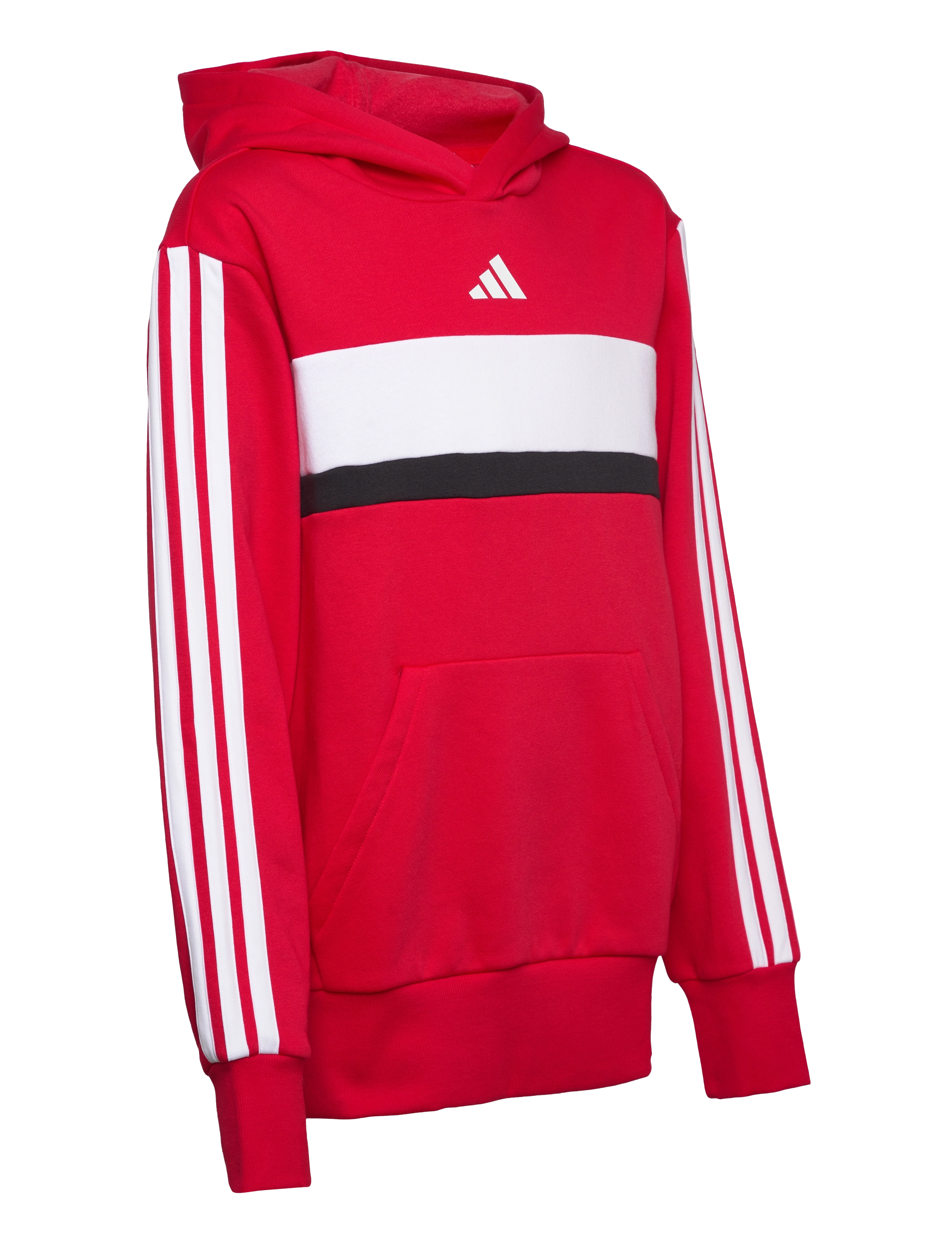 adidas Sportswear - J 3S TIB FL HD - hættetrøjer - purrub/white - 4