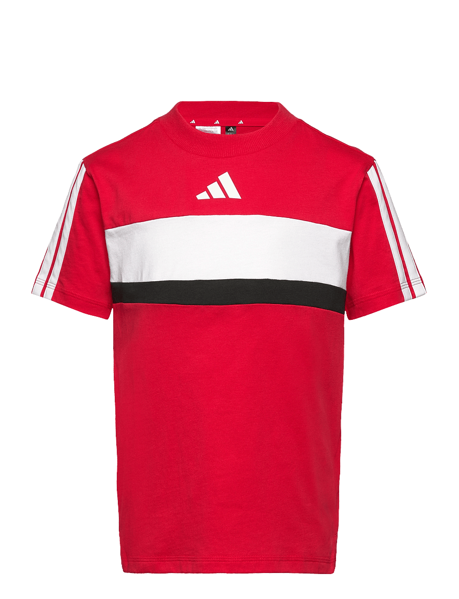 adidas Sportswear - J 3S TIB T - kortærmede t-shirts - purrub/white - 1