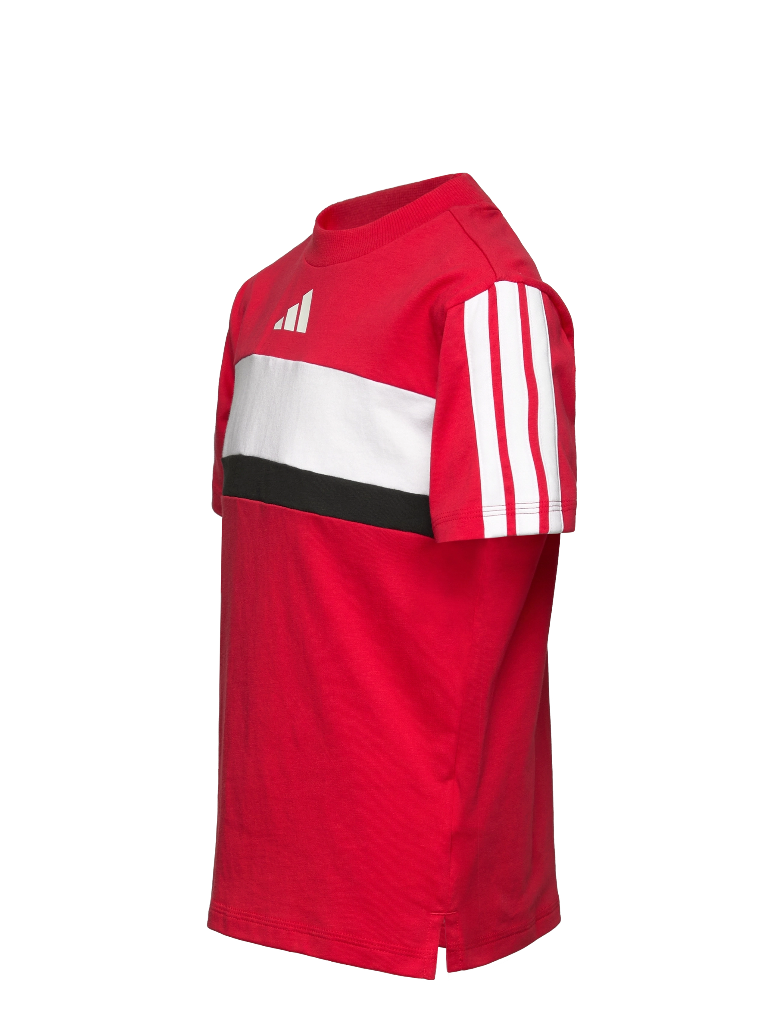 adidas Sportswear - J 3S TIB T - kortærmede t-shirts - purrub/white - 3