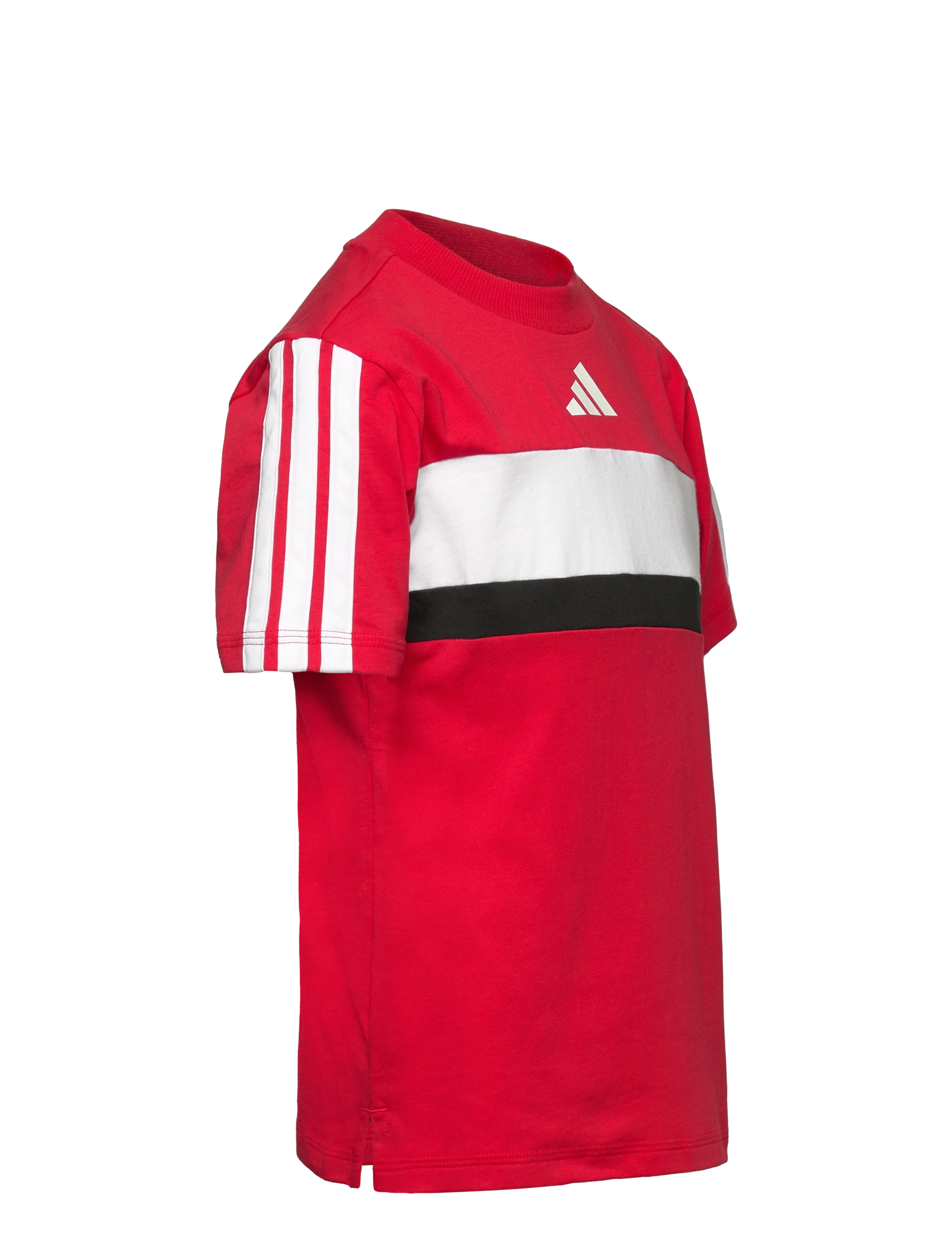 adidas Sportswear - J 3S TIB T - kortærmede t-shirts - purrub/white - 4