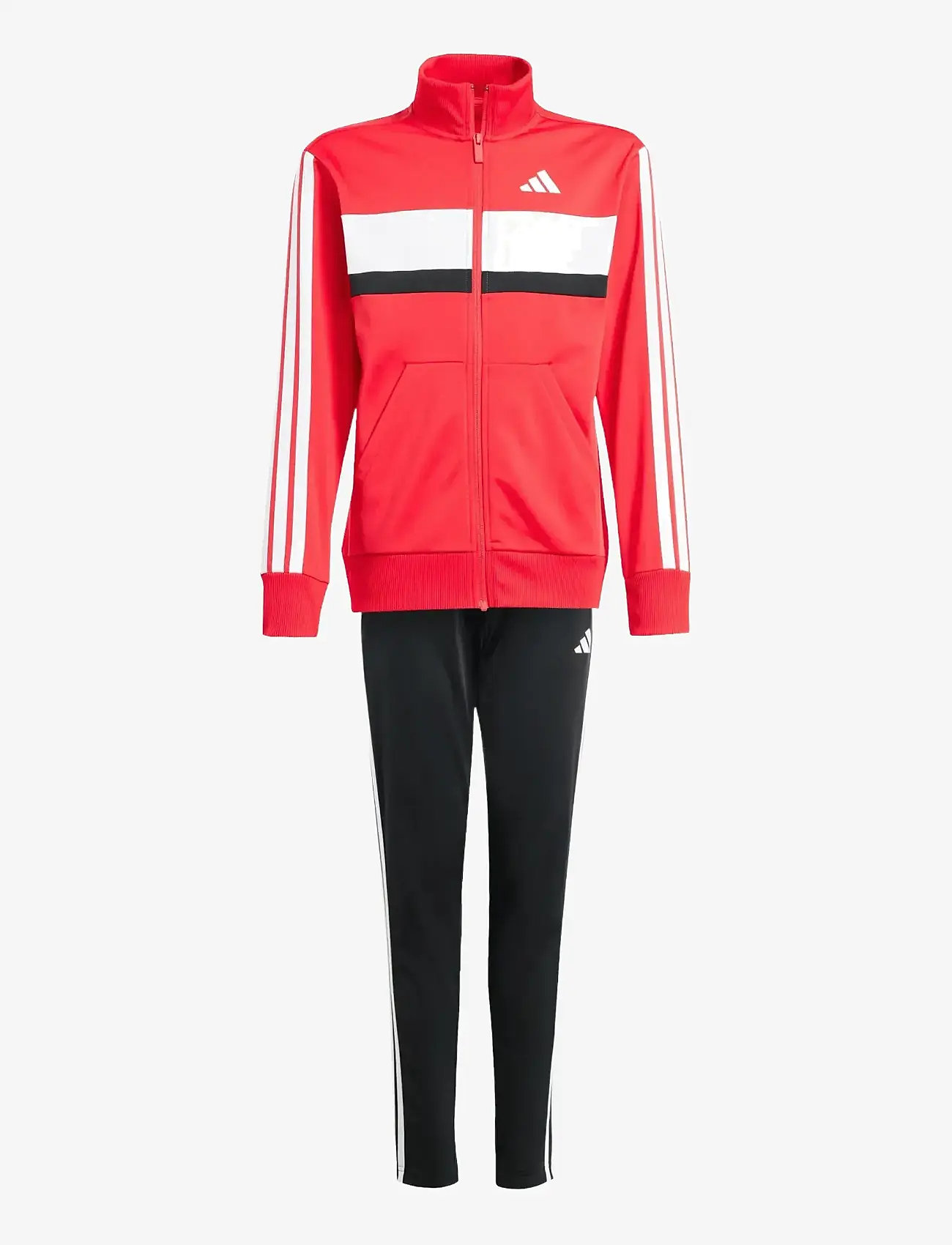 adidas Sportswear - J 3S TIBERIO TS - joggingset & tvådelade set - purrub/white - 1