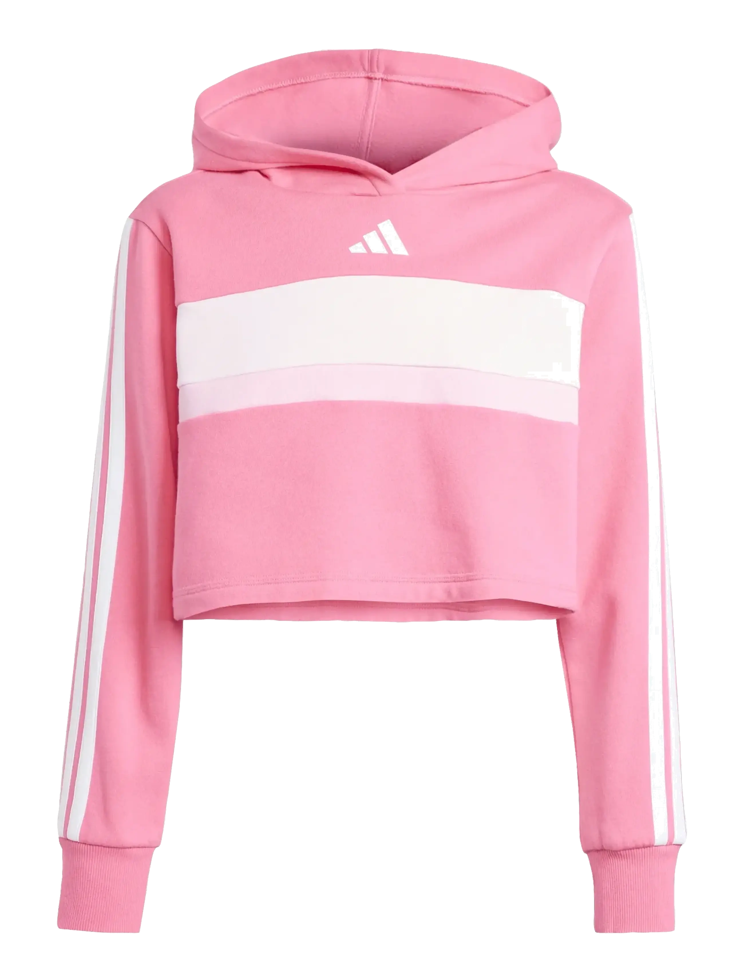 adidas Sportswear - JG 3S TIB FL ST - treeningriided ja 2-osalised komplektid - pnkfus/white/clpink - 3