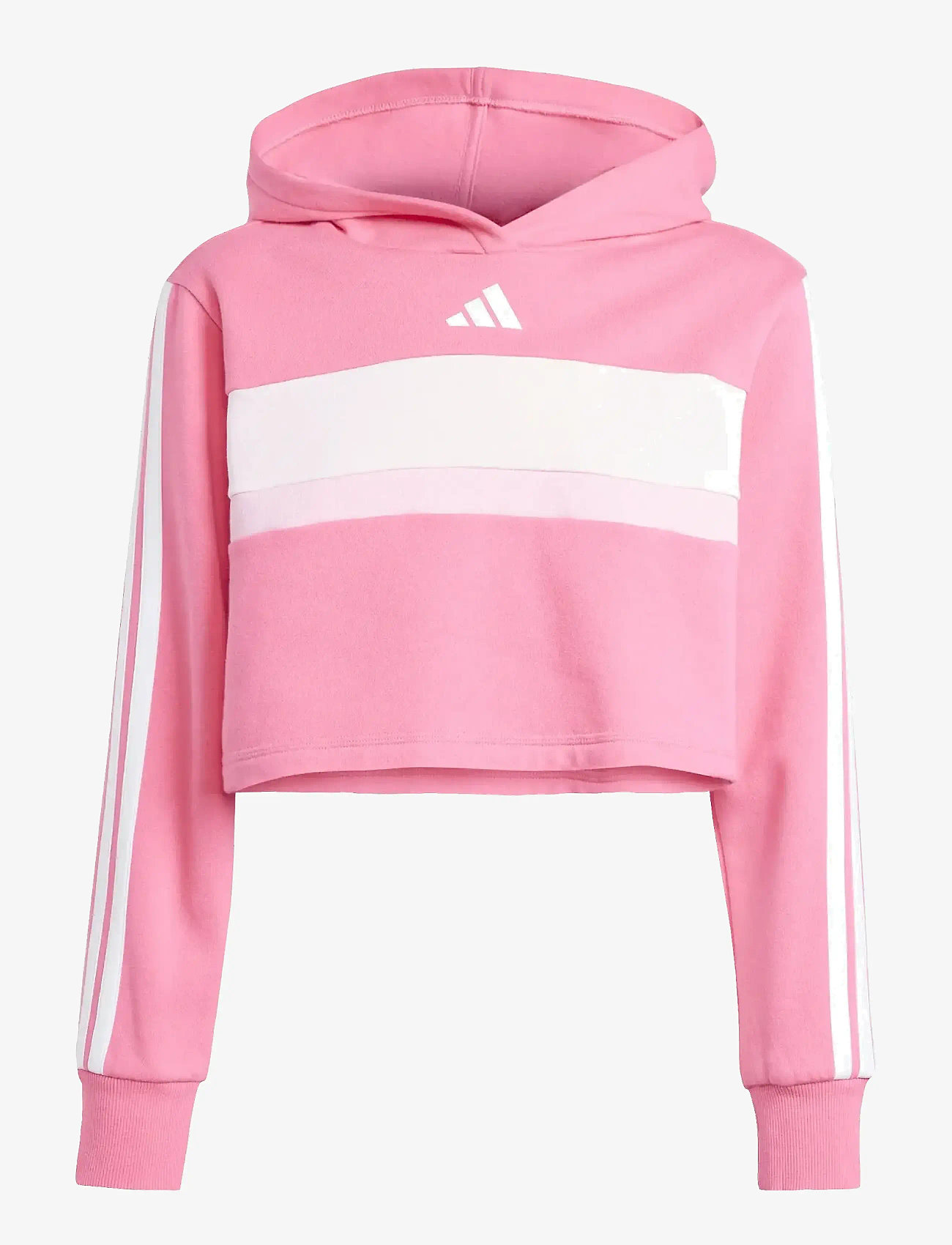 adidas Sportswear - JG 3S TIB FL ST - trainingsanzug - pnkfus/white/clpink - 2