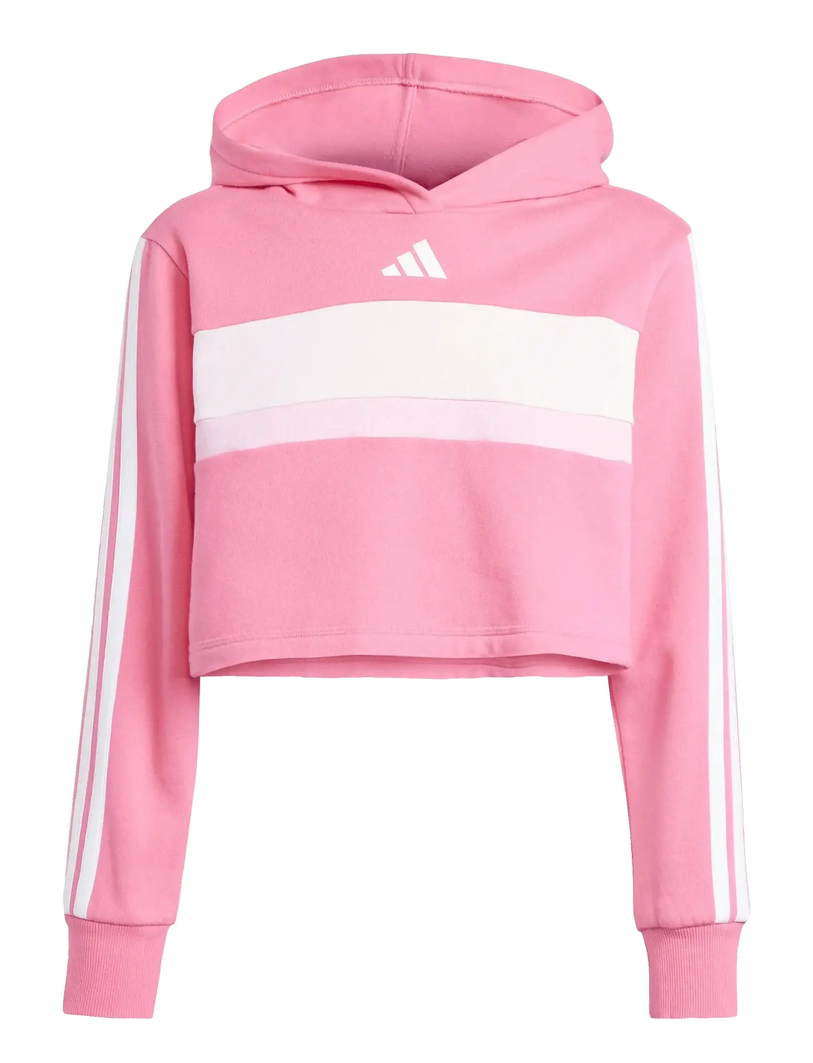 adidas Sportswear - JG 3S TIB FL ST - joggingsæt & matchende sæt - pnkfus/white/clpink - 2