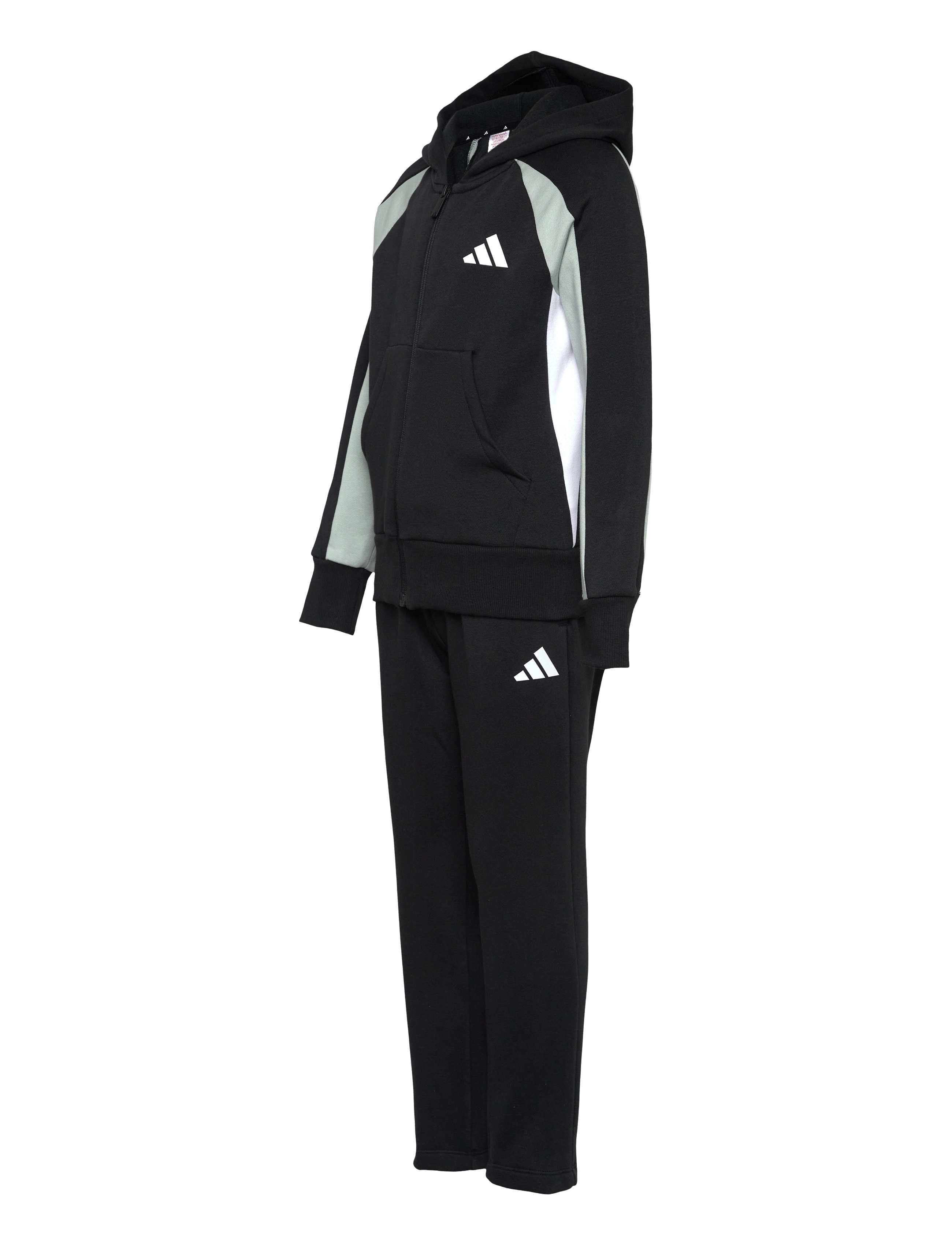 adidas Sportswear - J CB  FL TS - trainingsanzug - black/wonsil/white - 3
