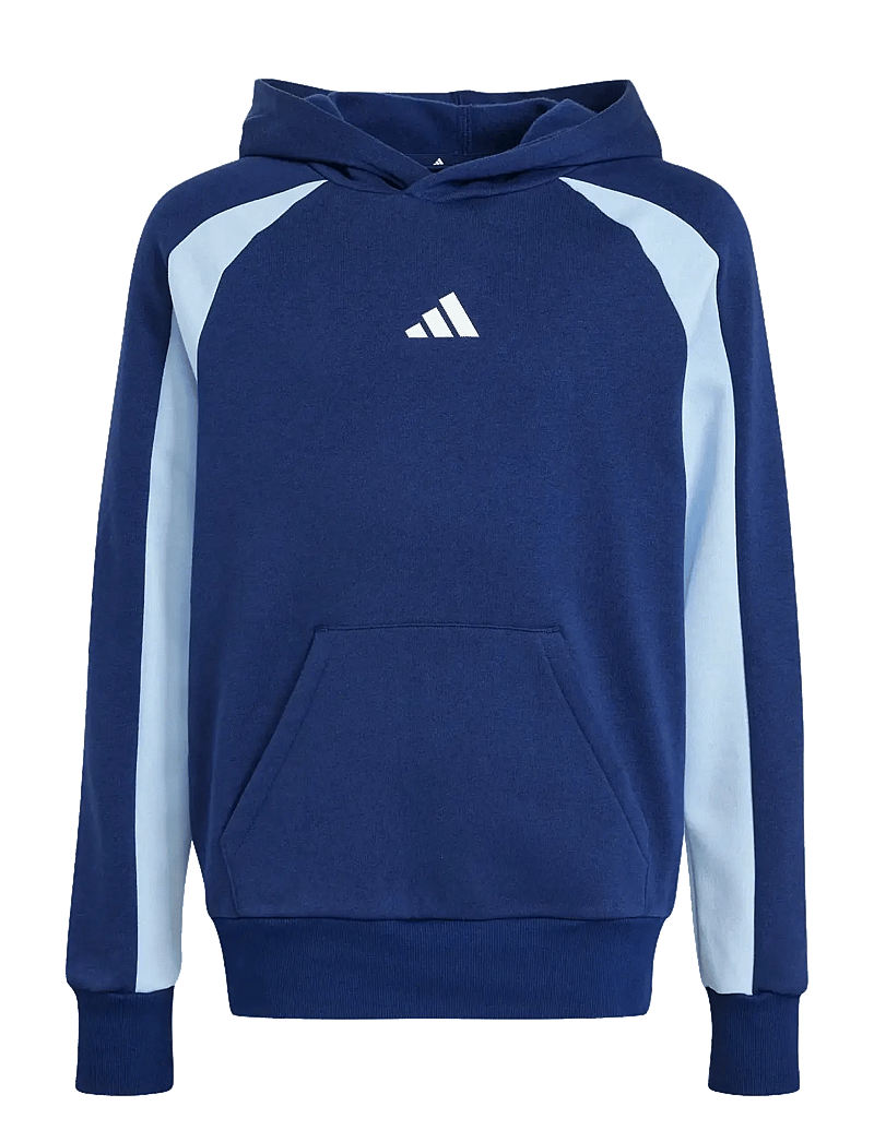 adidas Sportswear - J CB FL HD - huvtröjor - dkblue/globlu/white - 1