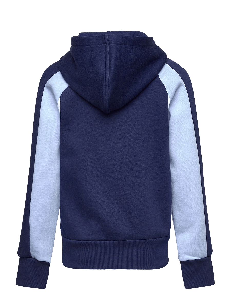 adidas Sportswear - J CB FL HD - hættetrøjer - dkblue/globlu/white - 2