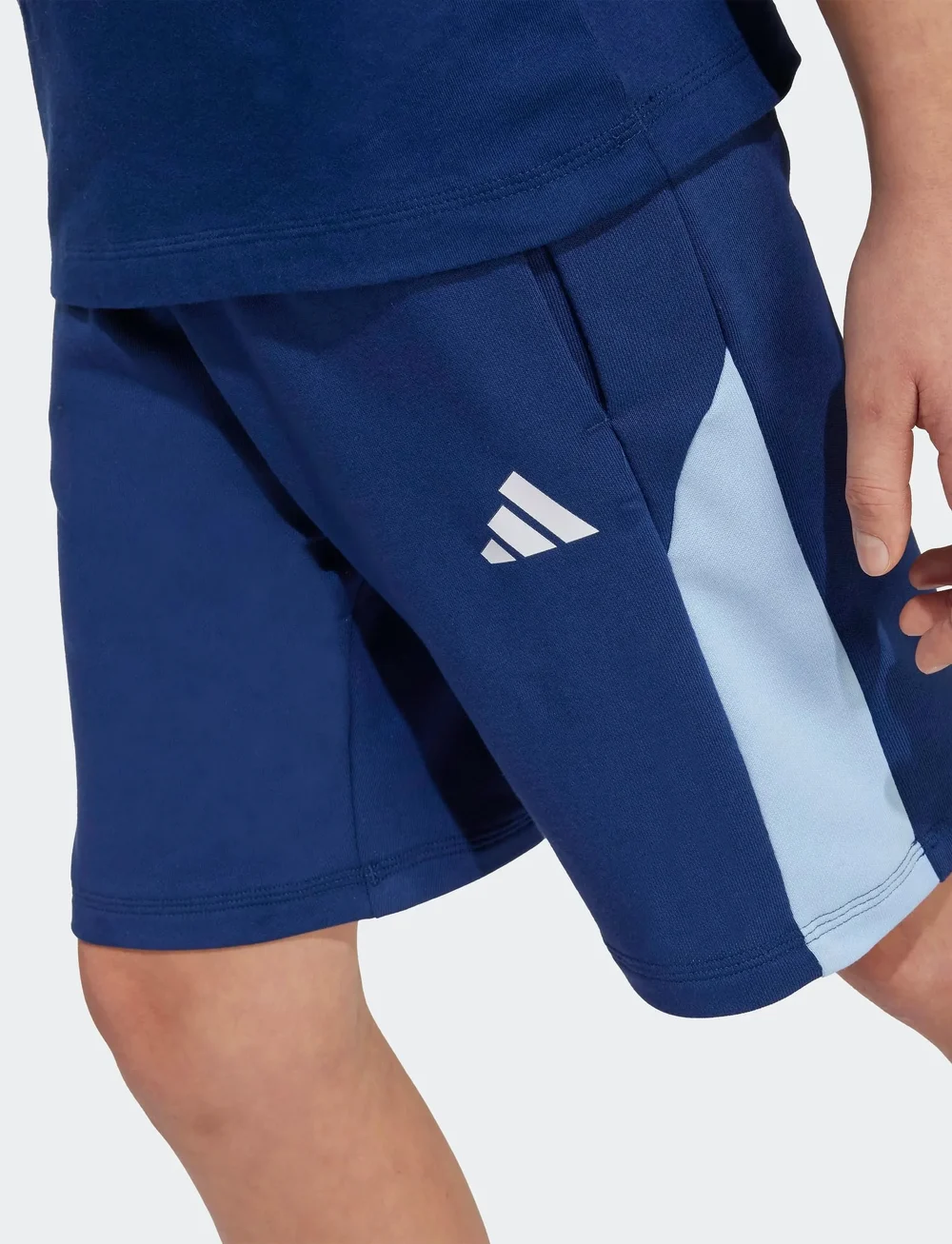 adidas Sportswear - J CB SHORT - sweatshorts - dkblue/globlu/white - 4