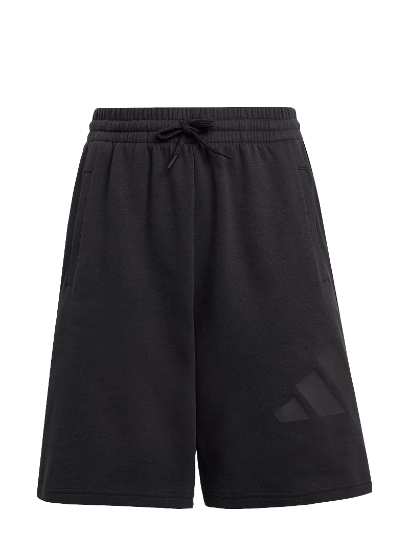 adidas Sportswear - J FI LOGO SHORT - sporta šorti - black/black - 1