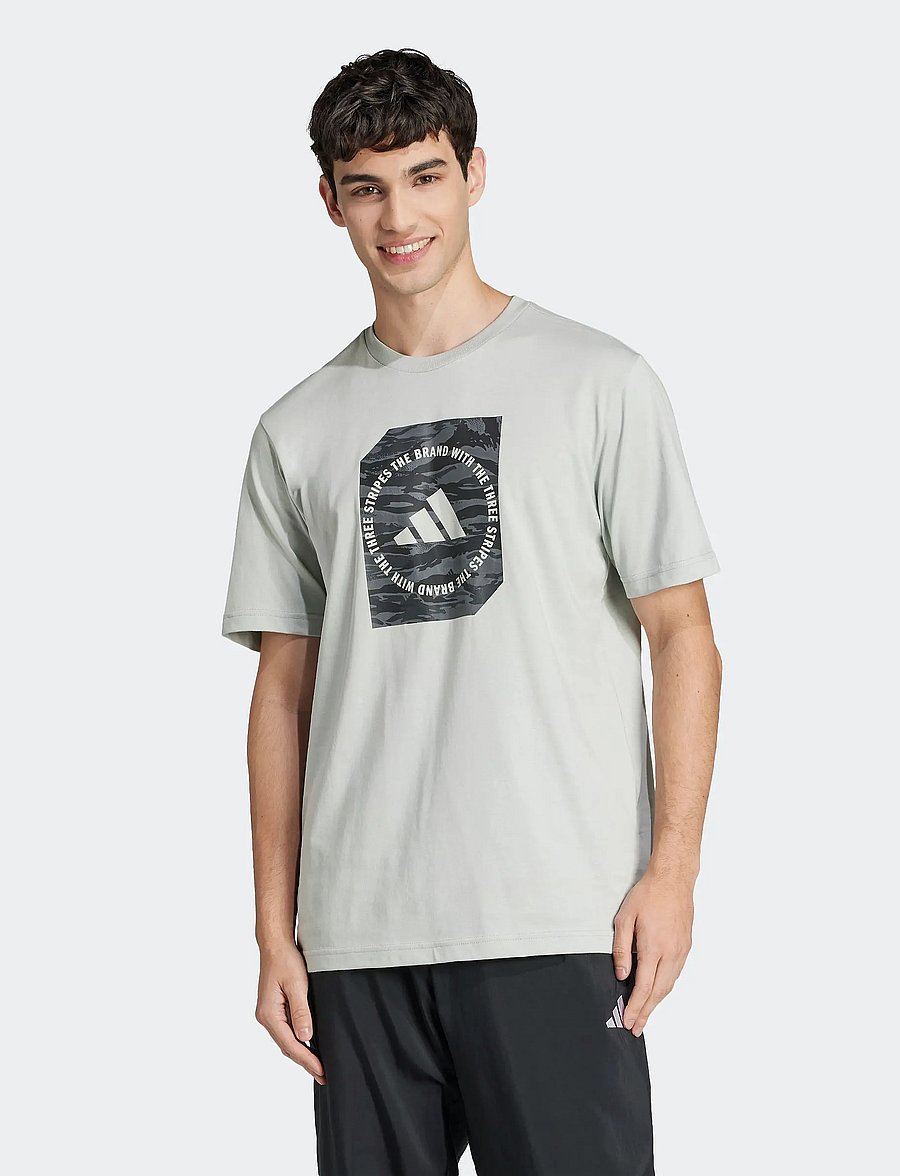 adidas Sportswear - M C CAMO BOX T - t-särgid - wonsil - 0
