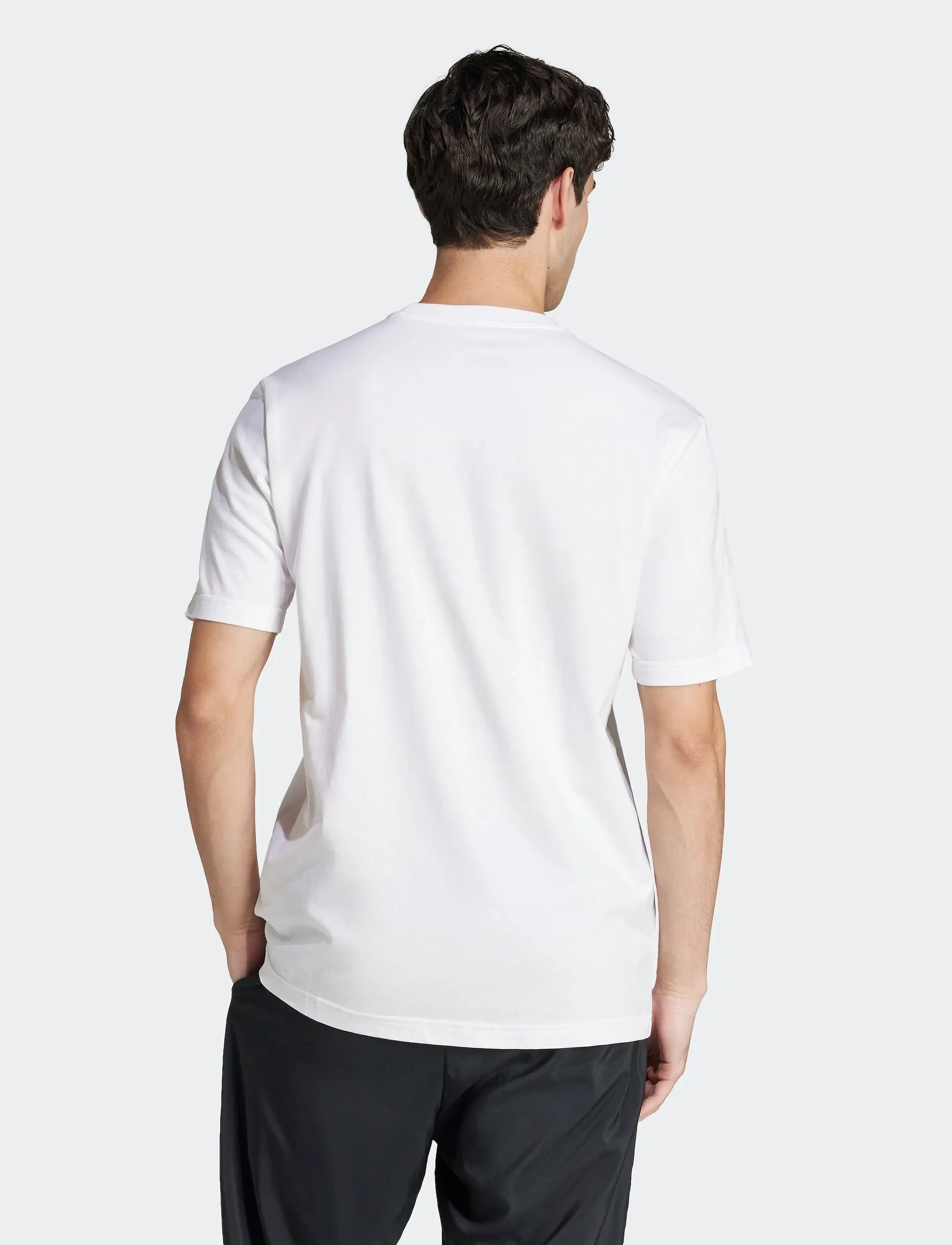 adidas Sportswear - M C CAMO LOGO T - white - 3