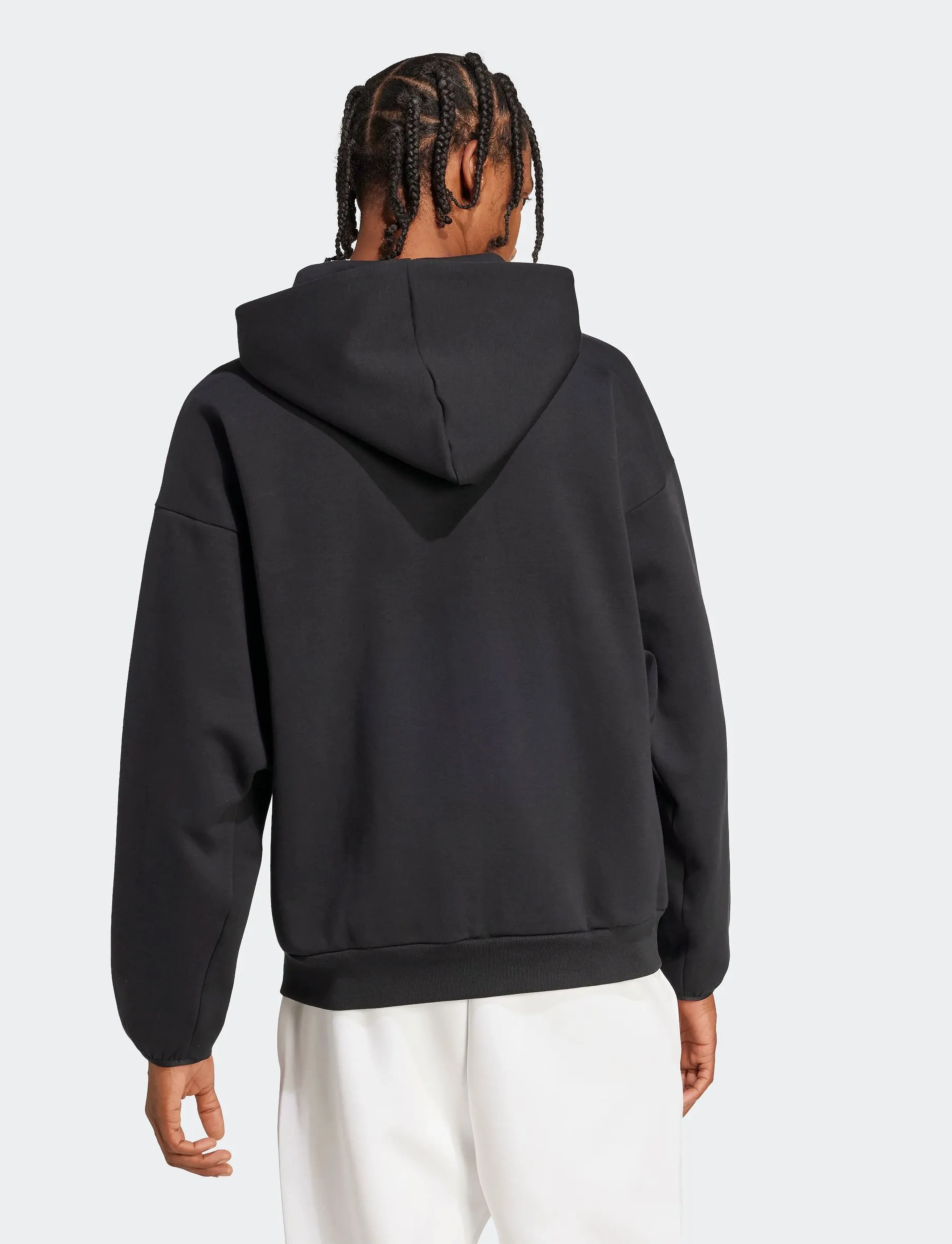adidas Sportswear - M FI SL FZ - kapuzenpullover - black - 4