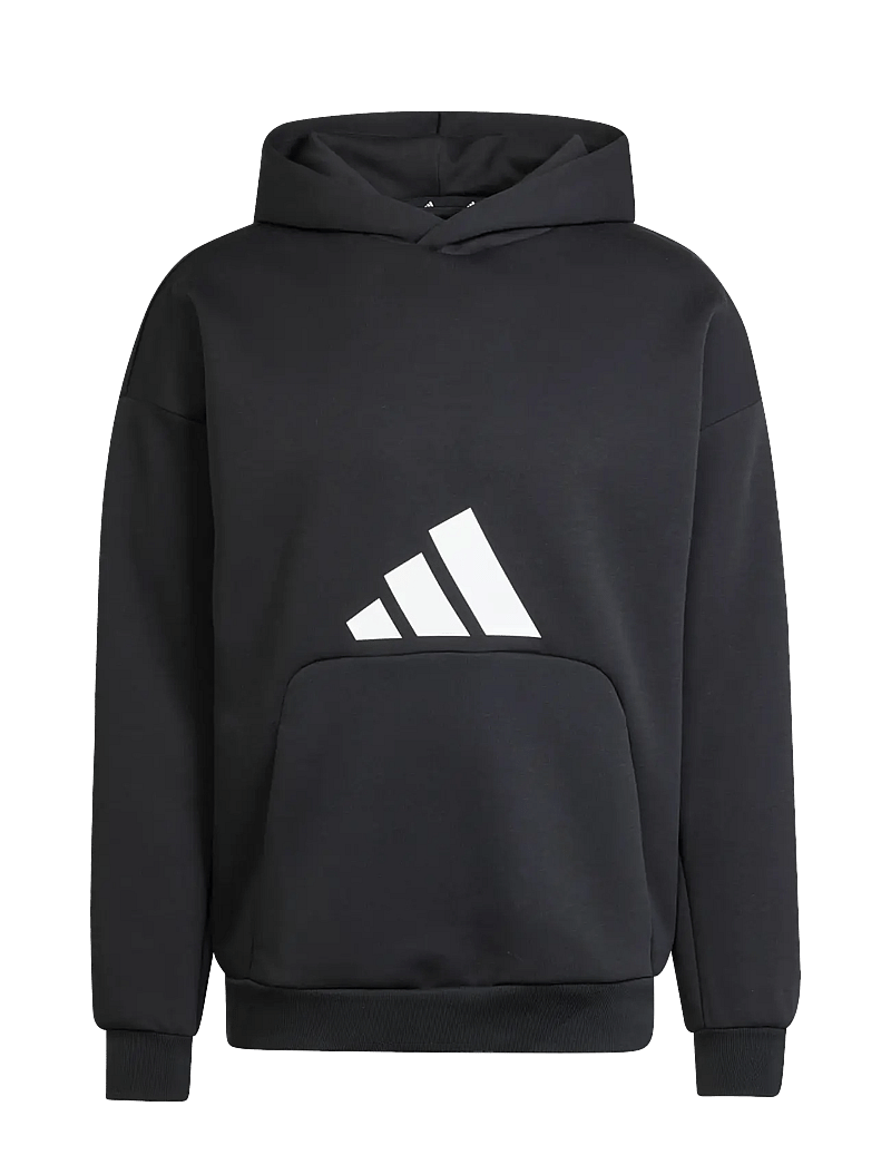 adidas Sportswear - M FI 3BAR HD - džemperiai su gobtuvu - black - 1