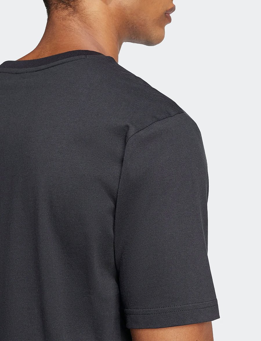 adidas Sportswear - M FI 3BAR TEE - t-shirts - black - 3