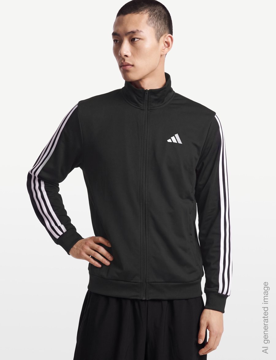 adidas Sportswear - M 3S TR TT - oberteile - black - 5