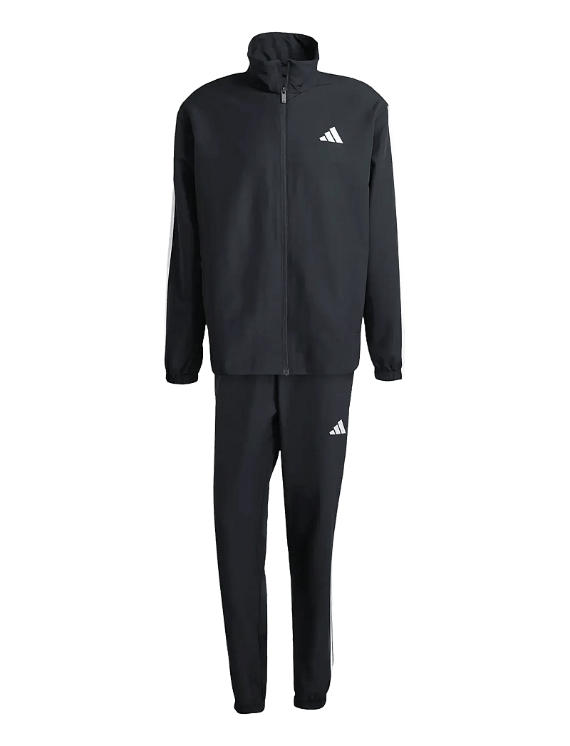 adidas Sportswear - M 3S WV TT TS - tracksuits - black - 1