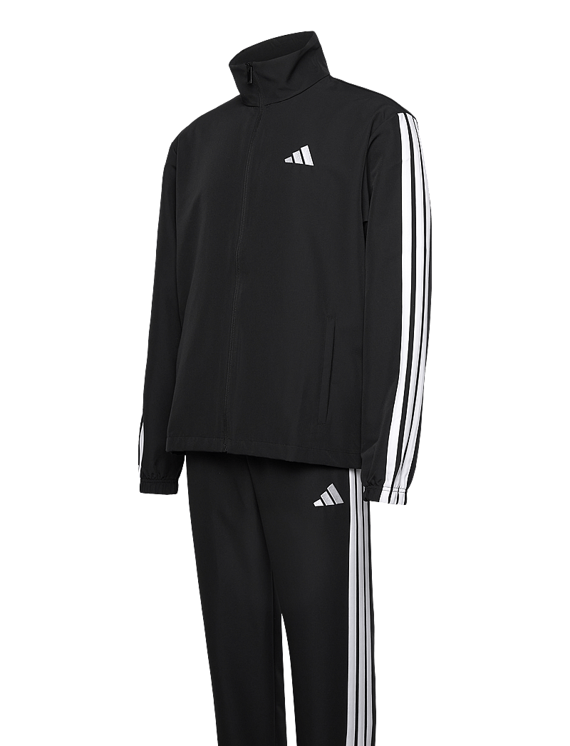 adidas Sportswear - M 3S WV TT TS - tracksuits - black - 3