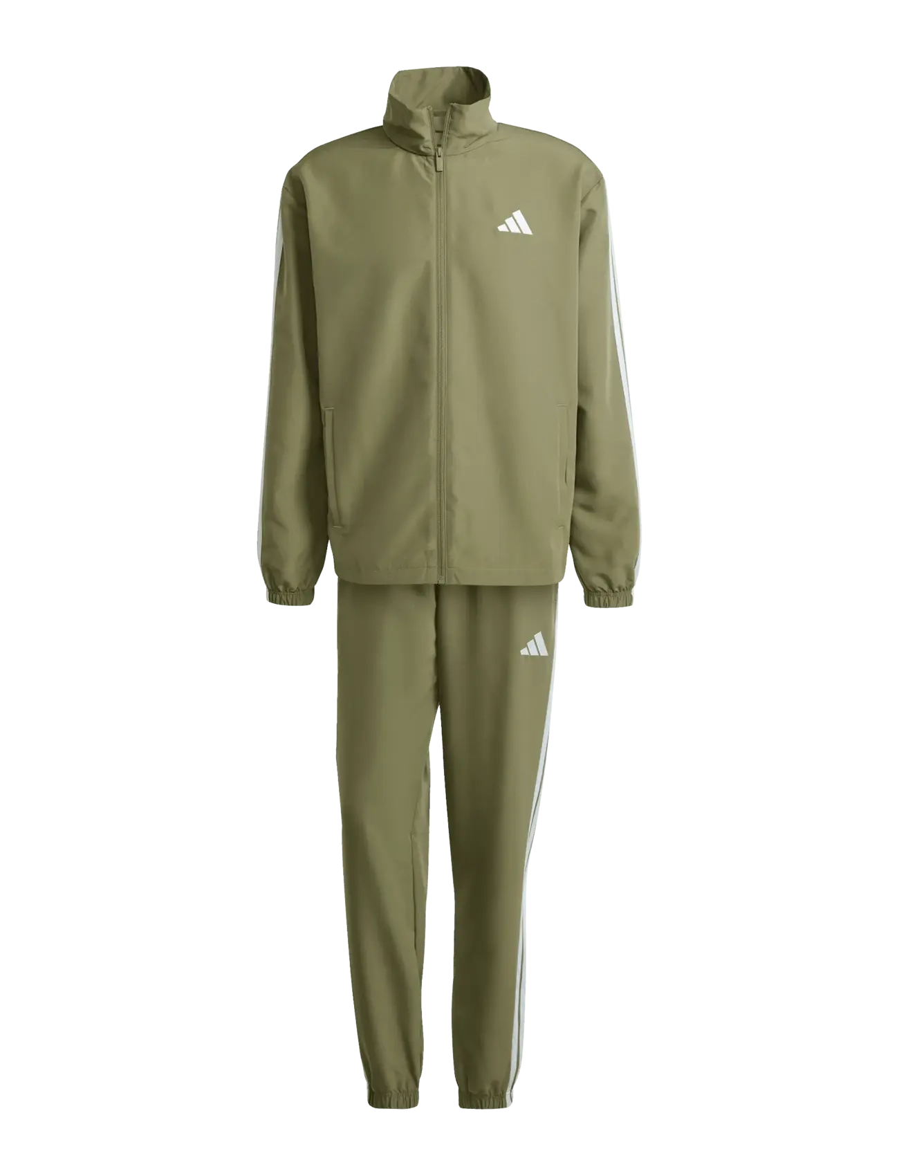 adidas Sportswear M 3S WV TT TS - Joggedress - OLISTR / khaki/green
