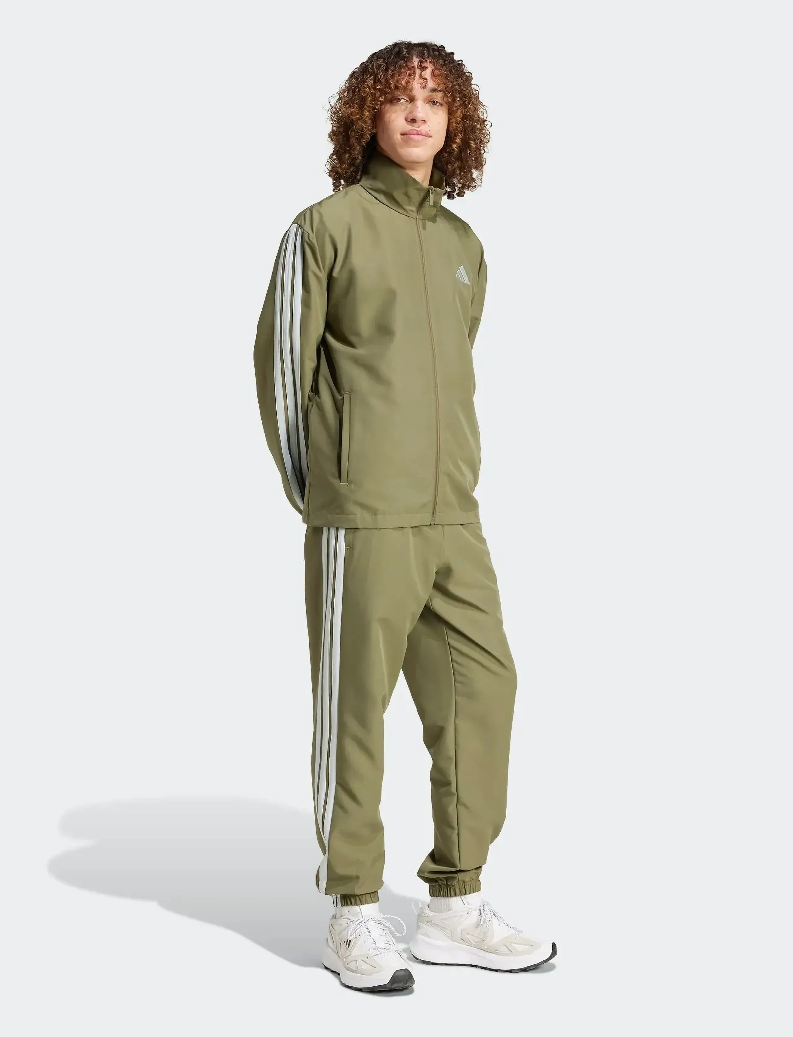 adidas Sportswear - M 3S WV TT TS - verryttelypuvut - olistr - 0