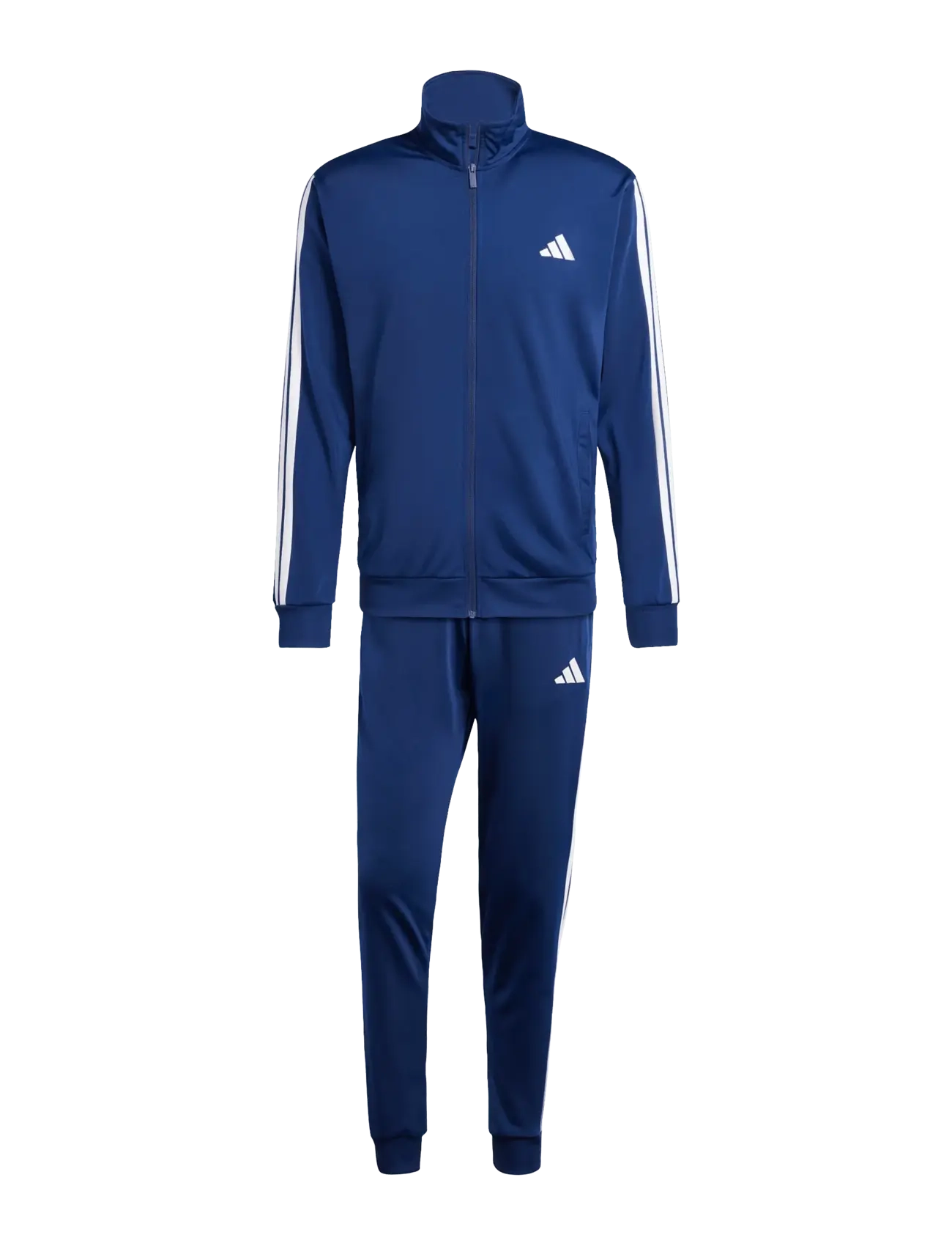 adidas Sportswear - M 3S TR TT TS - tracksuits - dkblue - 1