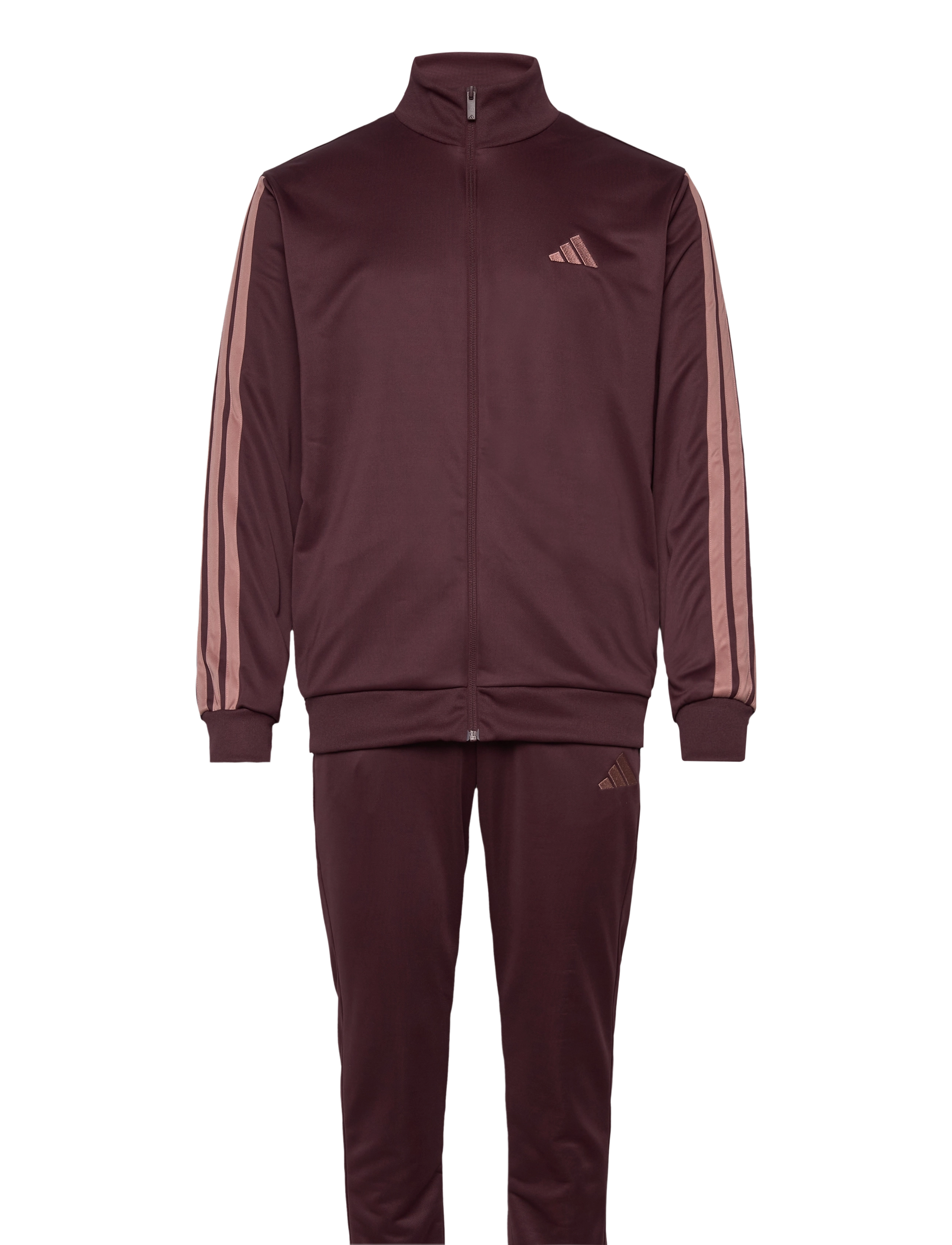 adidas Sportswear M 3S FT TT TS - 4 for 3 - AURRUB / burgundy