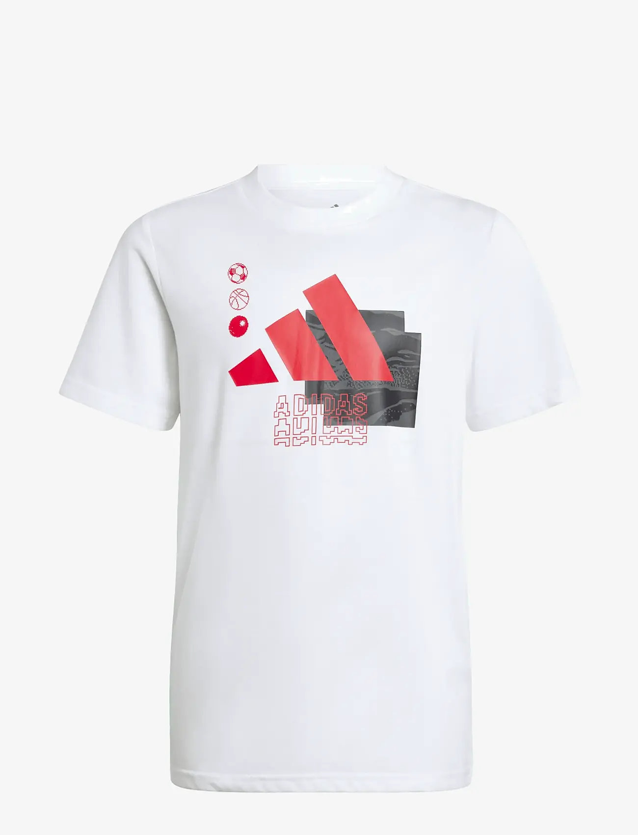 adidas Sportswear - J TRAIN TEE - kortærmede - white - 1