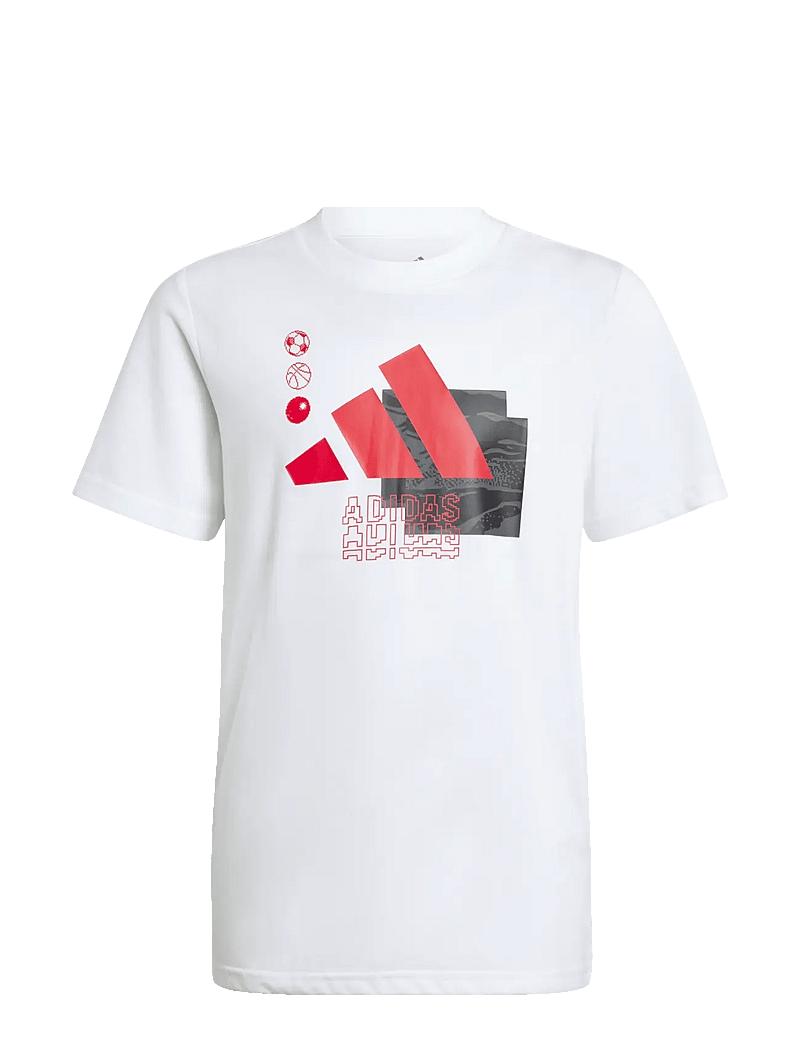 adidas Sportswear - J TRAIN TEE - white - 1