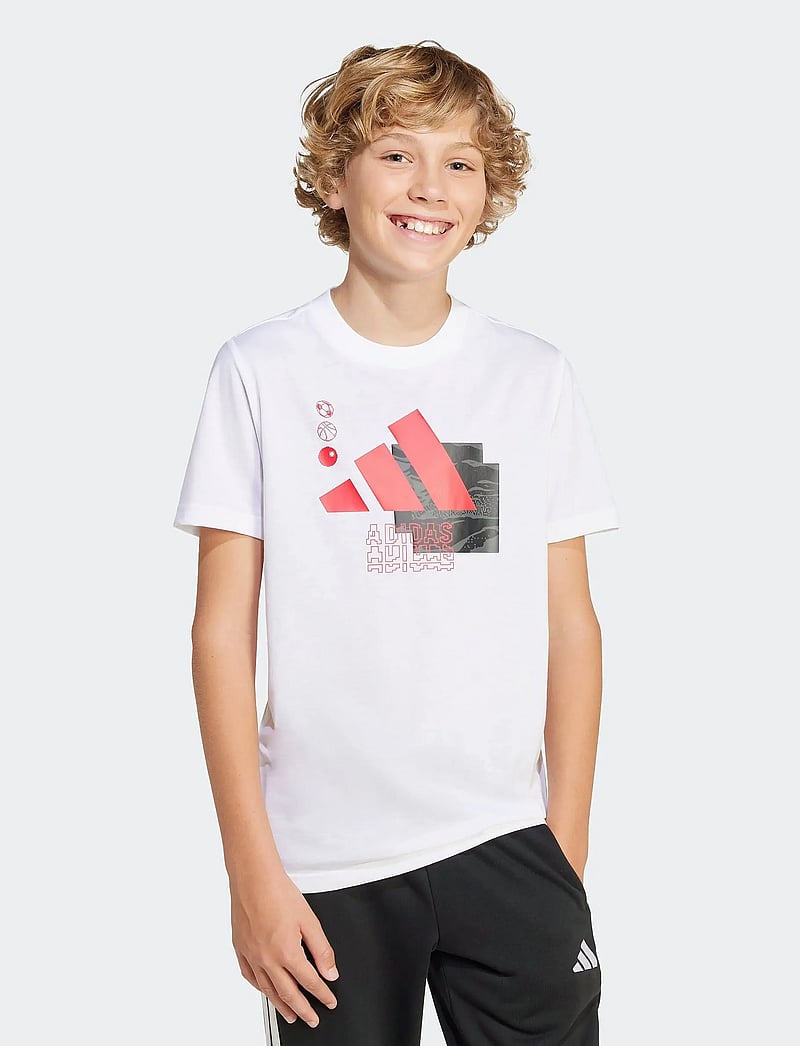 adidas Sportswear - J TRAIN TEE - white - 4