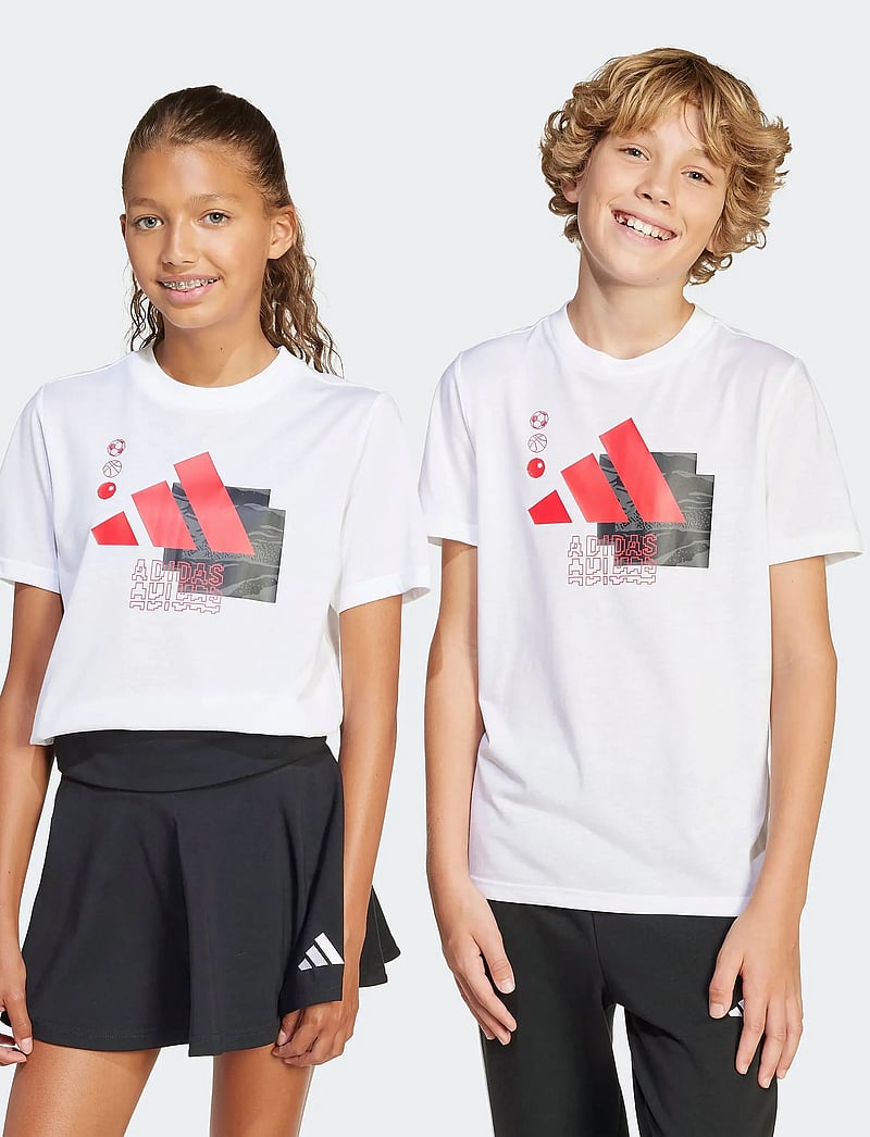 adidas Sportswear - J TRAIN TEE - white - 5