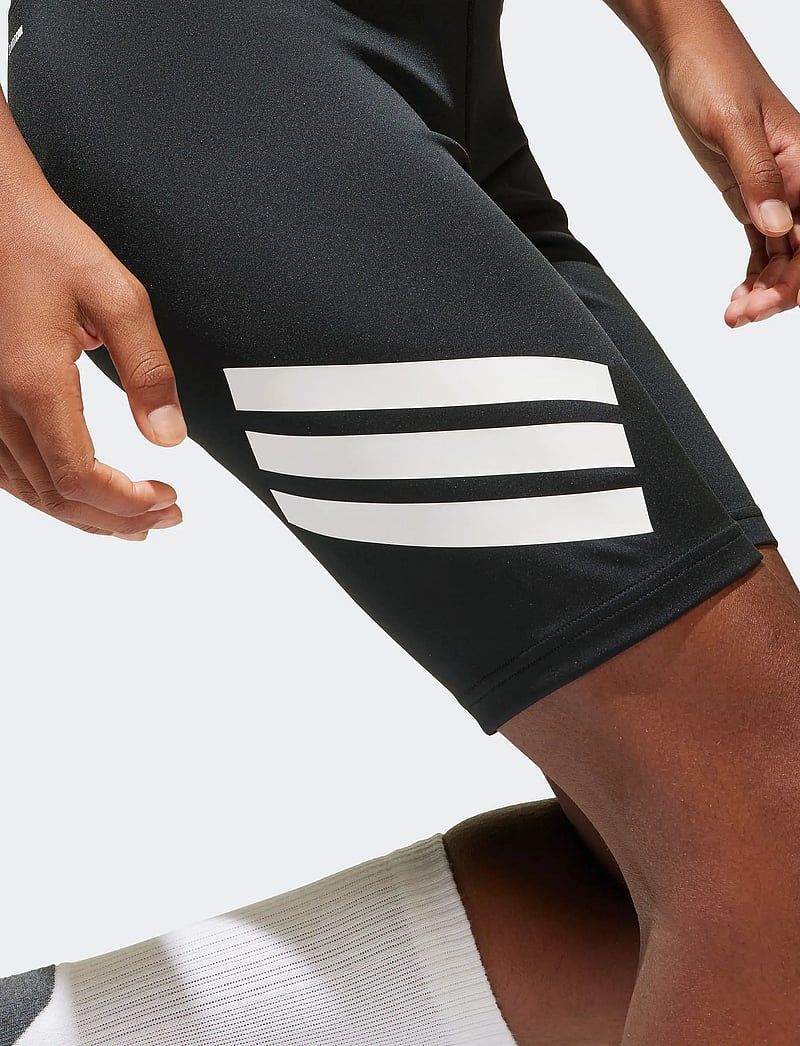 adidas Sportswear - JG OPT BK LEG - skriešanas un treniņu legingi - black/white - 3