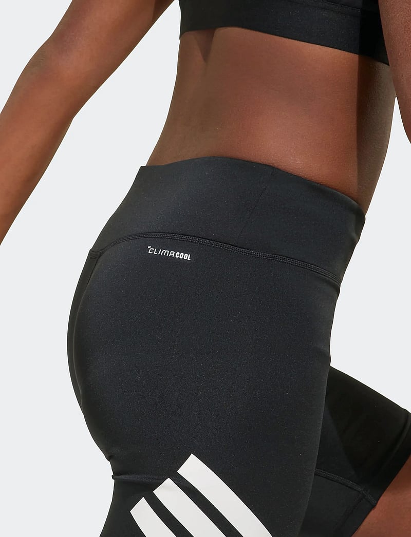 adidas Sportswear - JG OPT BK LEG - skriešanas un treniņu legingi - black/white - 4