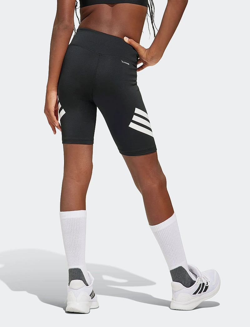 adidas Sportswear - JG OPT BK LEG - skriešanas un treniņu legingi - black/white - 5