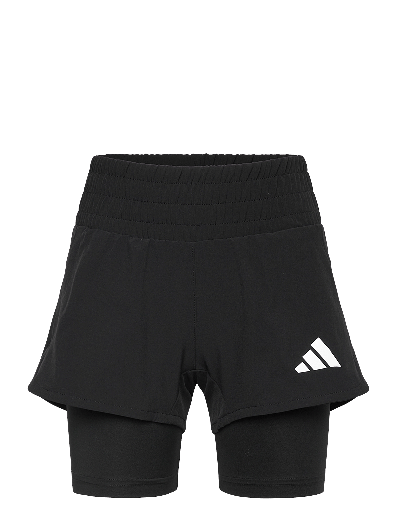 adidas Sportswear - JG PACER 2IN1 S - black/white - 1