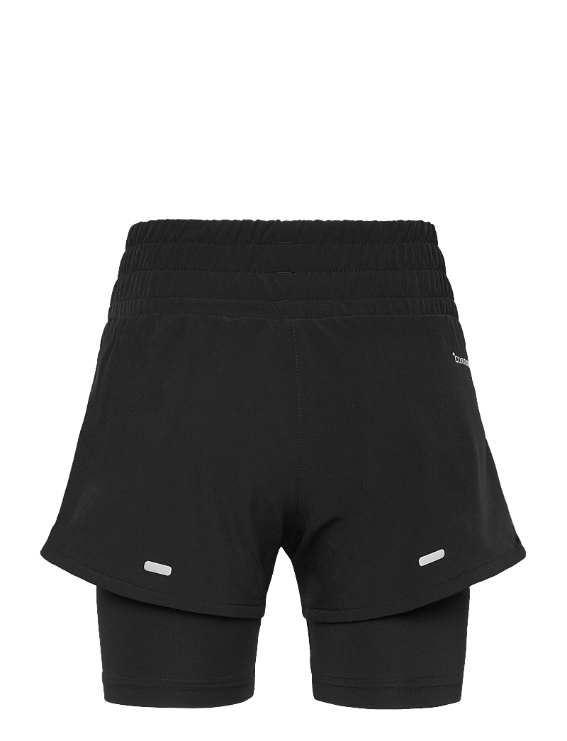 adidas Sportswear - JG PACER 2IN1 S - black/white - 2