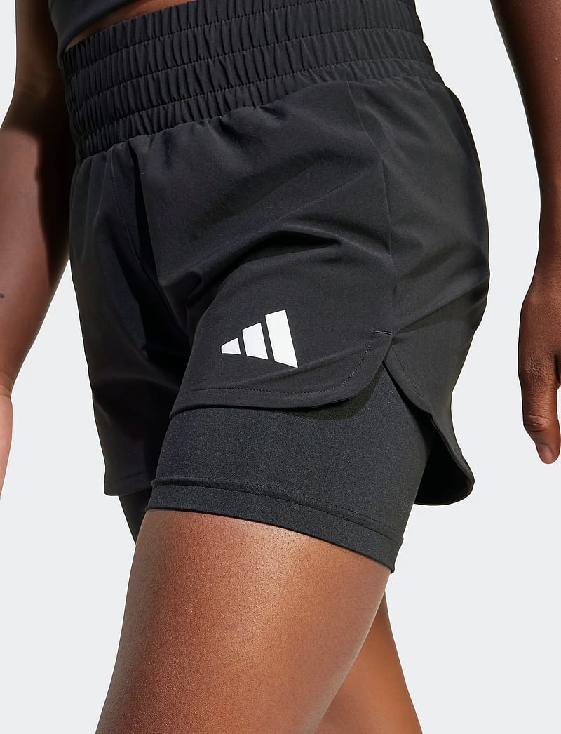 adidas Sportswear - JG PACER 2IN1 S - black/white - 4