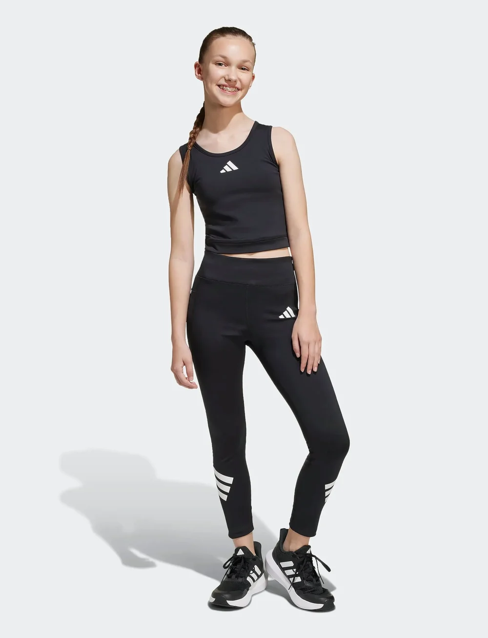 adidas Sportswear - JG GT PZ TANK - spordisärgid - black/white - 5