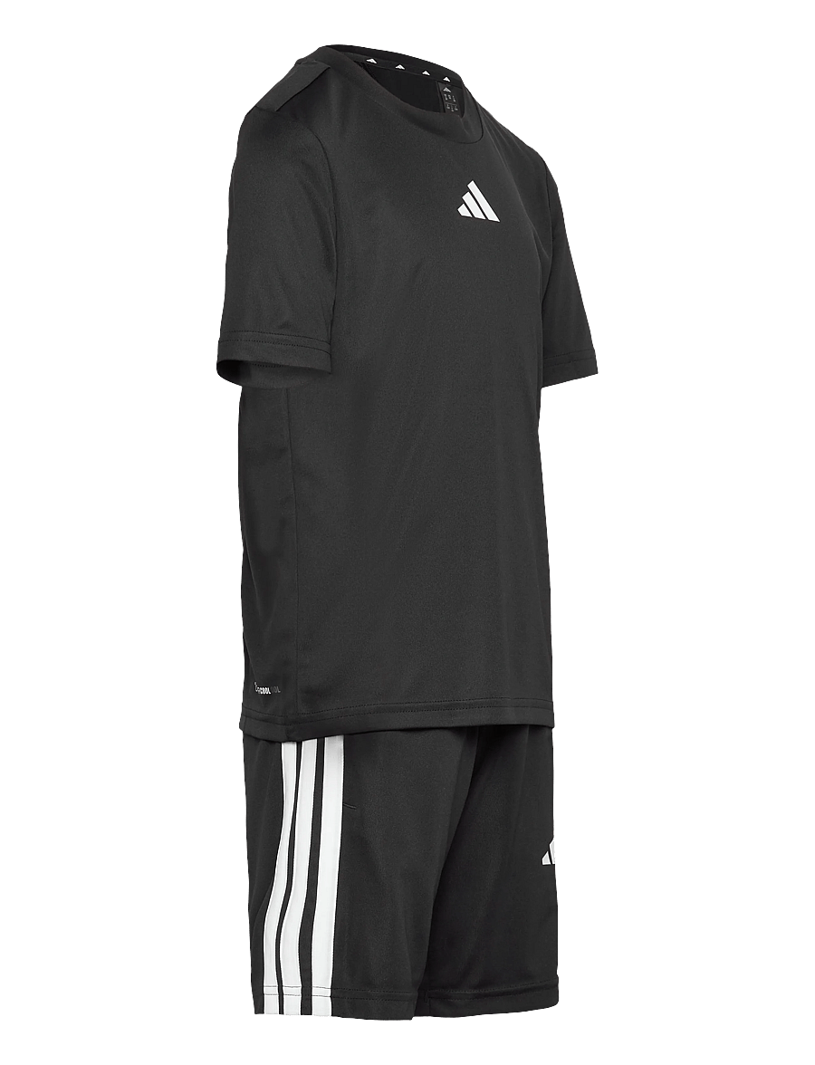 adidas Sportswear - J TR-ES 3S SET - matchende sæt - black/white - 2
