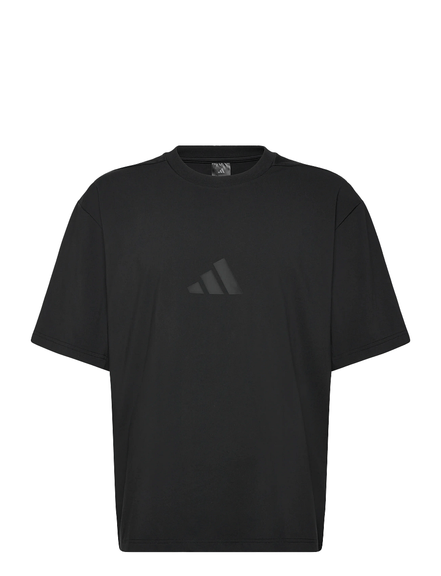 adidas Sportswear - M Z.N.E. TEE LO - oberteile & t-shirts - black - 0