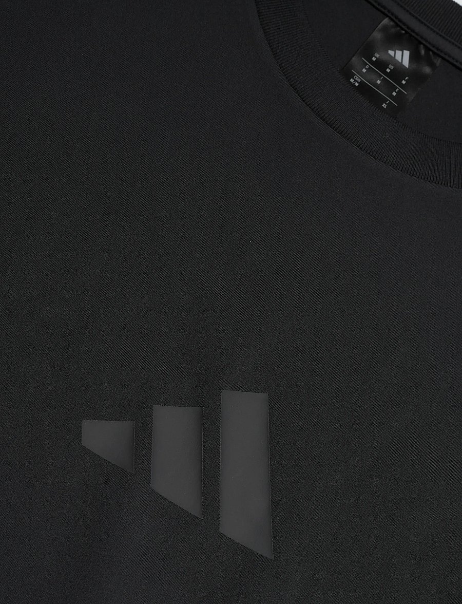 adidas Sportswear - M Z.N.E. TEE LO - oberteile & t-shirts - black - 2