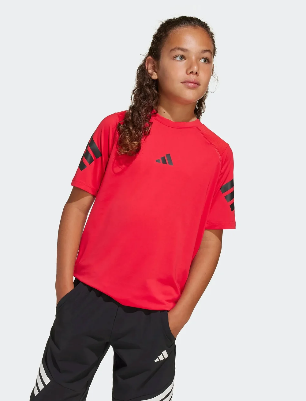 adidas Sportswear - J SPR SHORTS - sport-shorts - black/white - 3